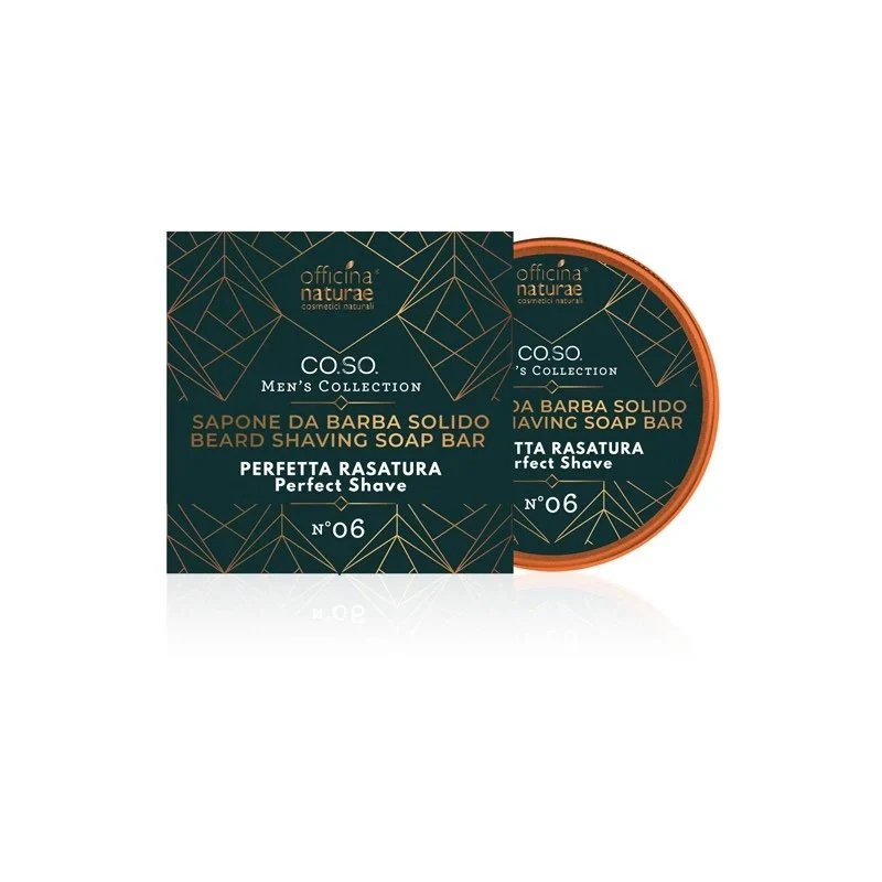 Officina Naturae Pánské tuhé mýdlo na holení vousů N°06 (50 g)