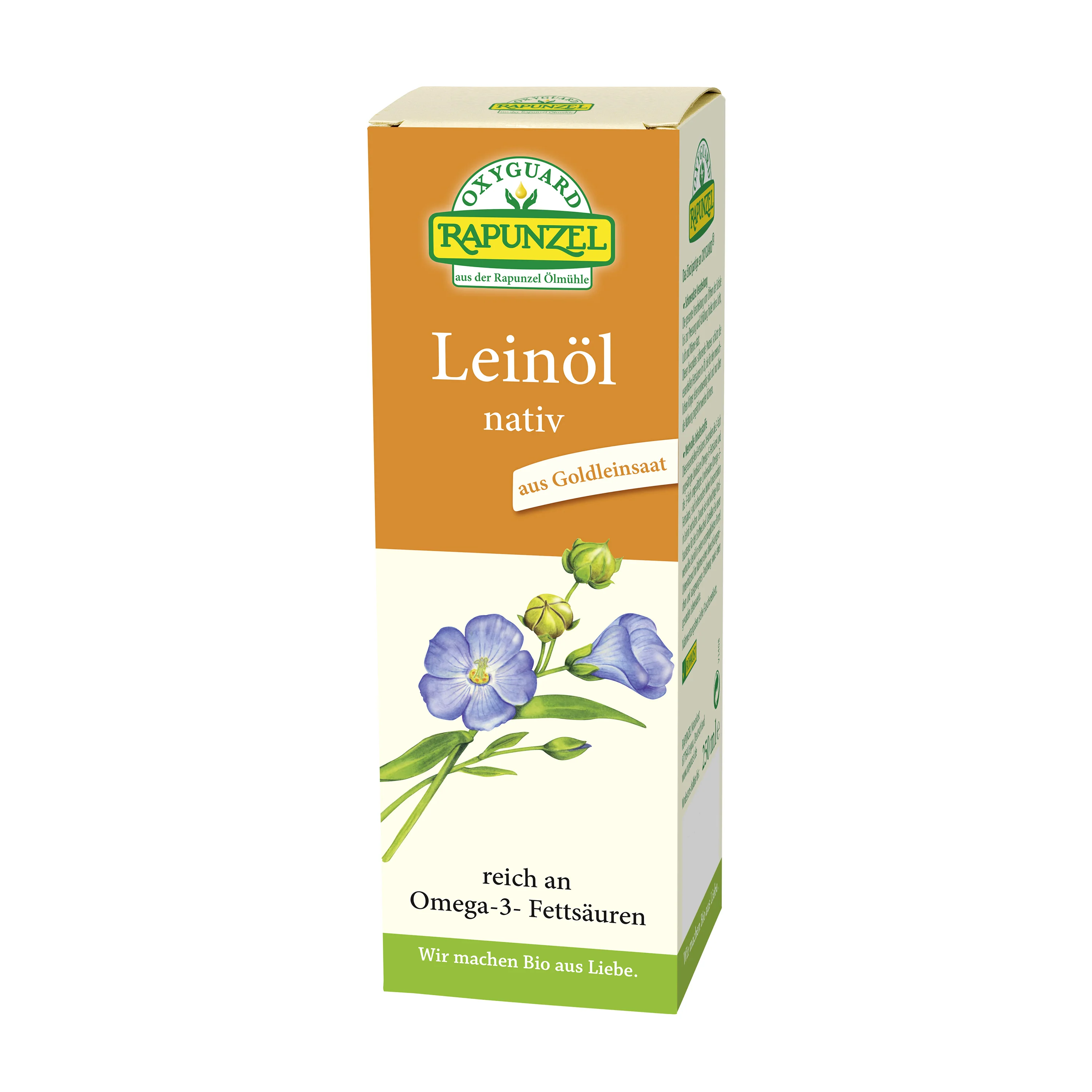 Rapunzel Olej lněný lisovaný za studena BIO (250 ml)