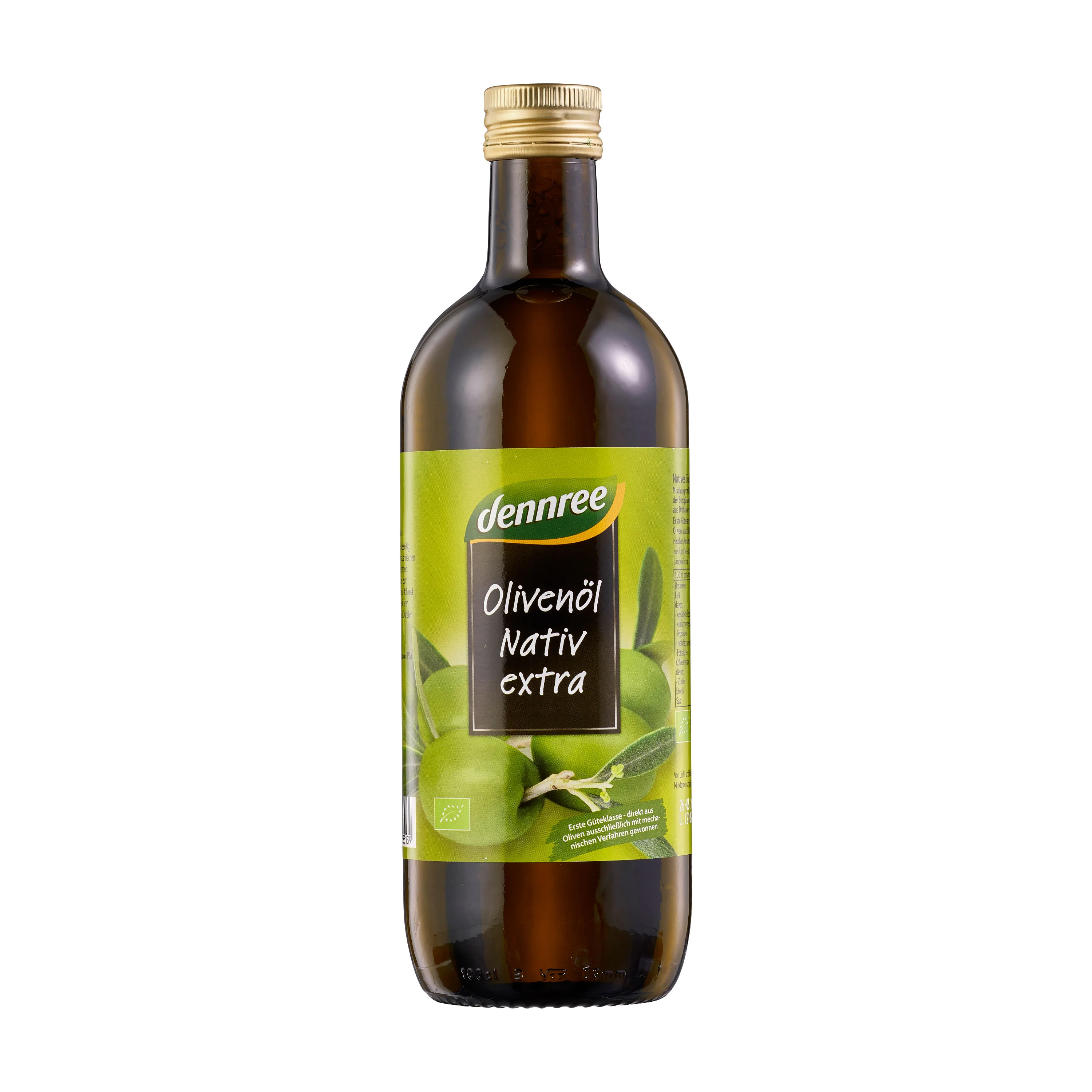 Dennree Olej olivový extra panenský BIO (1 l)