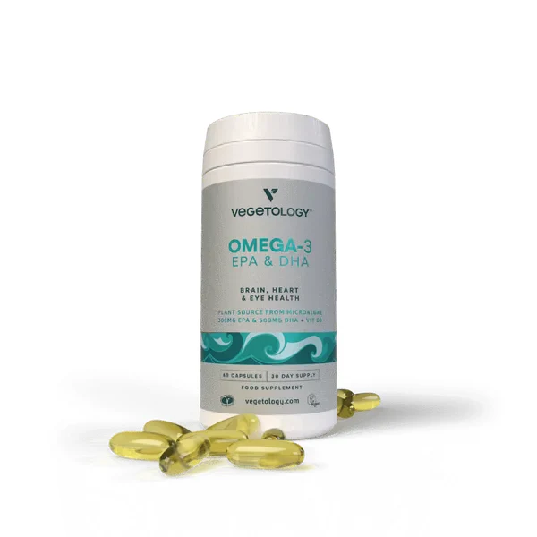 Vegetology Omega-3 (Opti3) - EPA a DHA s vitaminem D3 (60 kapslí) - Image 5