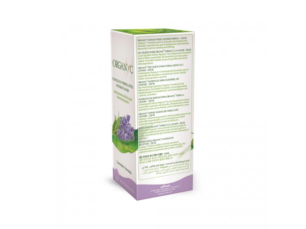 Organyc Gel pro intimní hygienu BIO - Levandule (250 ml) - Image 3