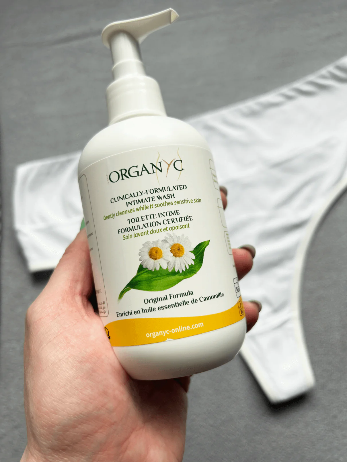 Organyc Gel pro intimní hygienu BIO - Heřmánek (250 ml) - Image 3