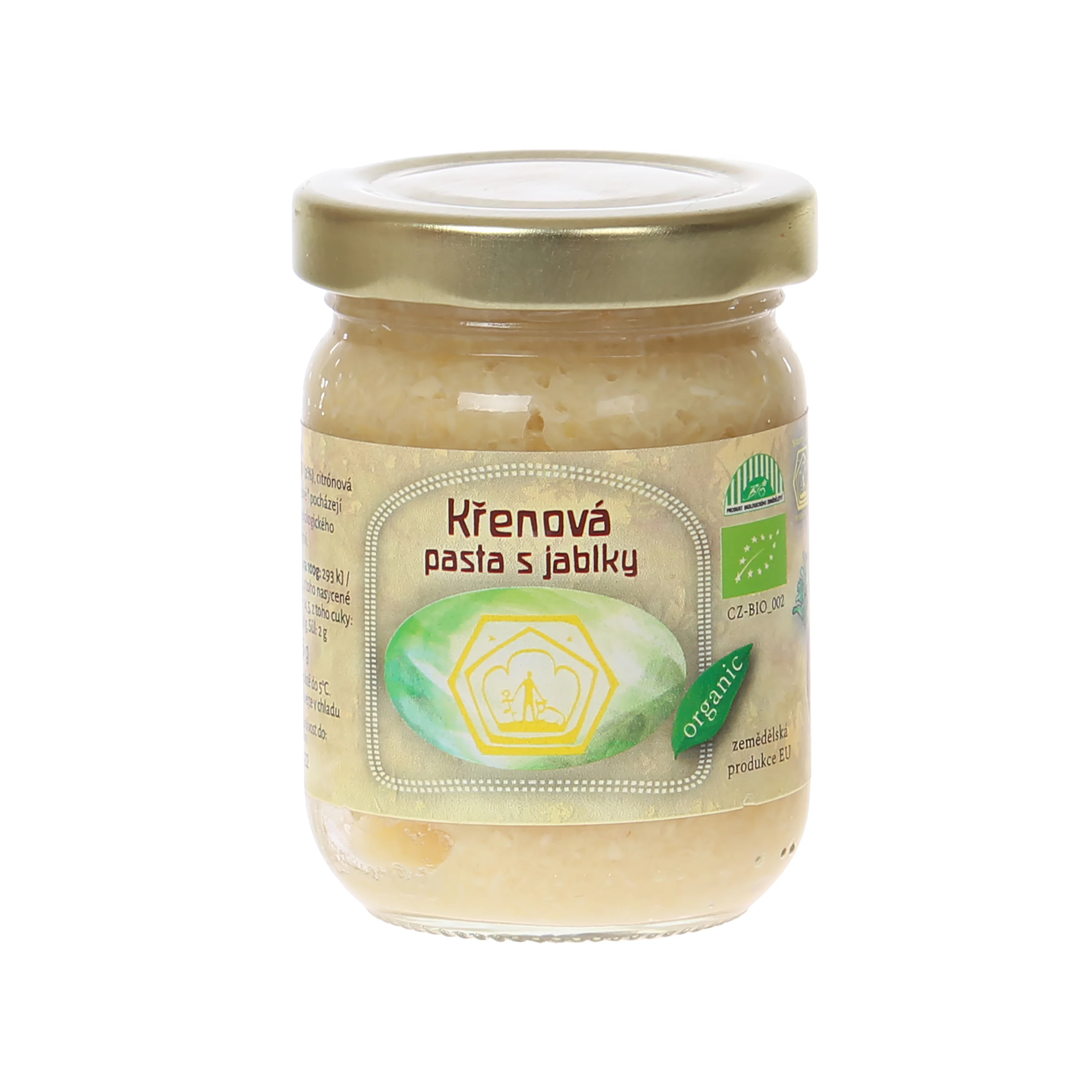 Svobodný statek na soutoku Pasta křenová s jablky BIO (125 g)