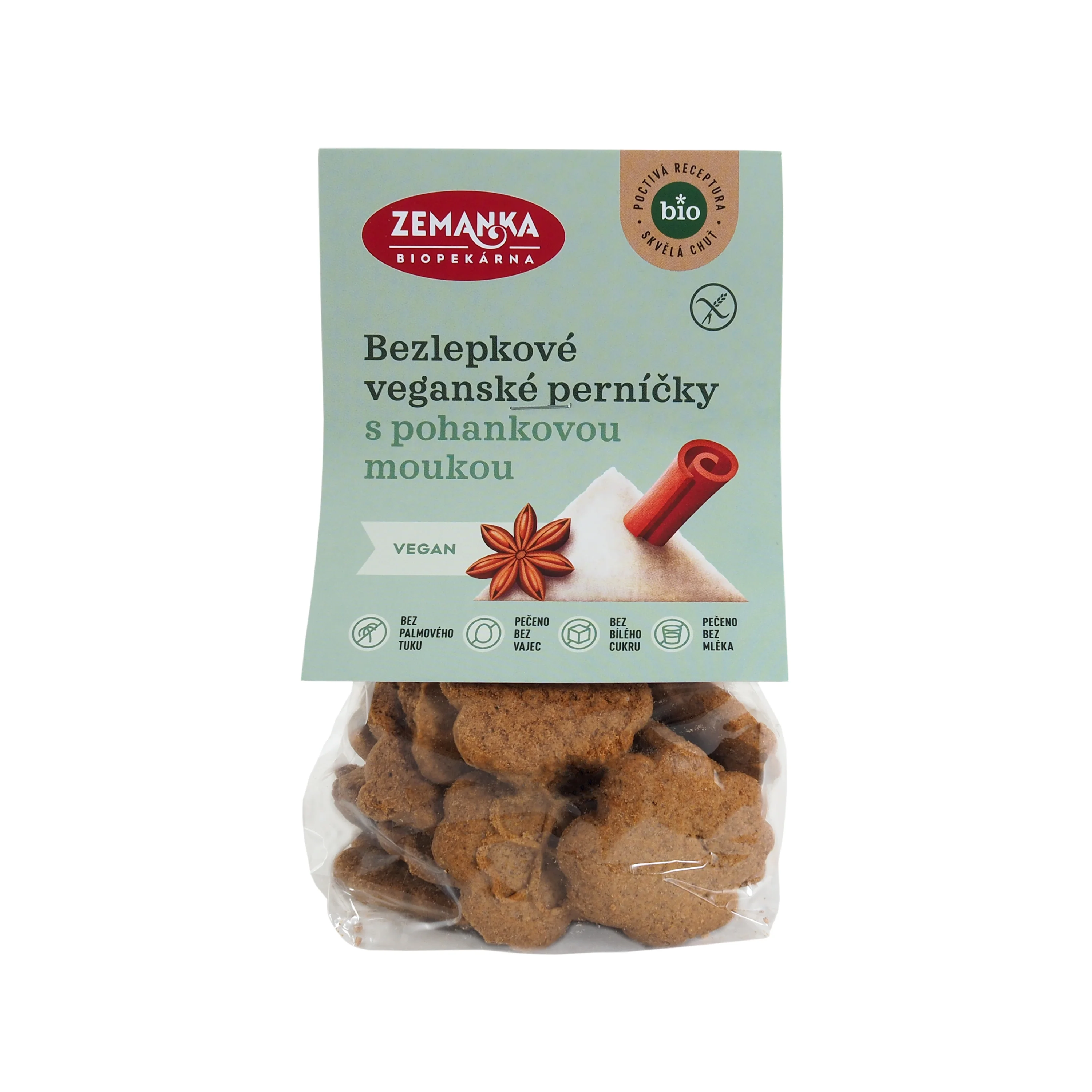 Zemanka Perníčky bezlepkové vegan BIO (100 g)
