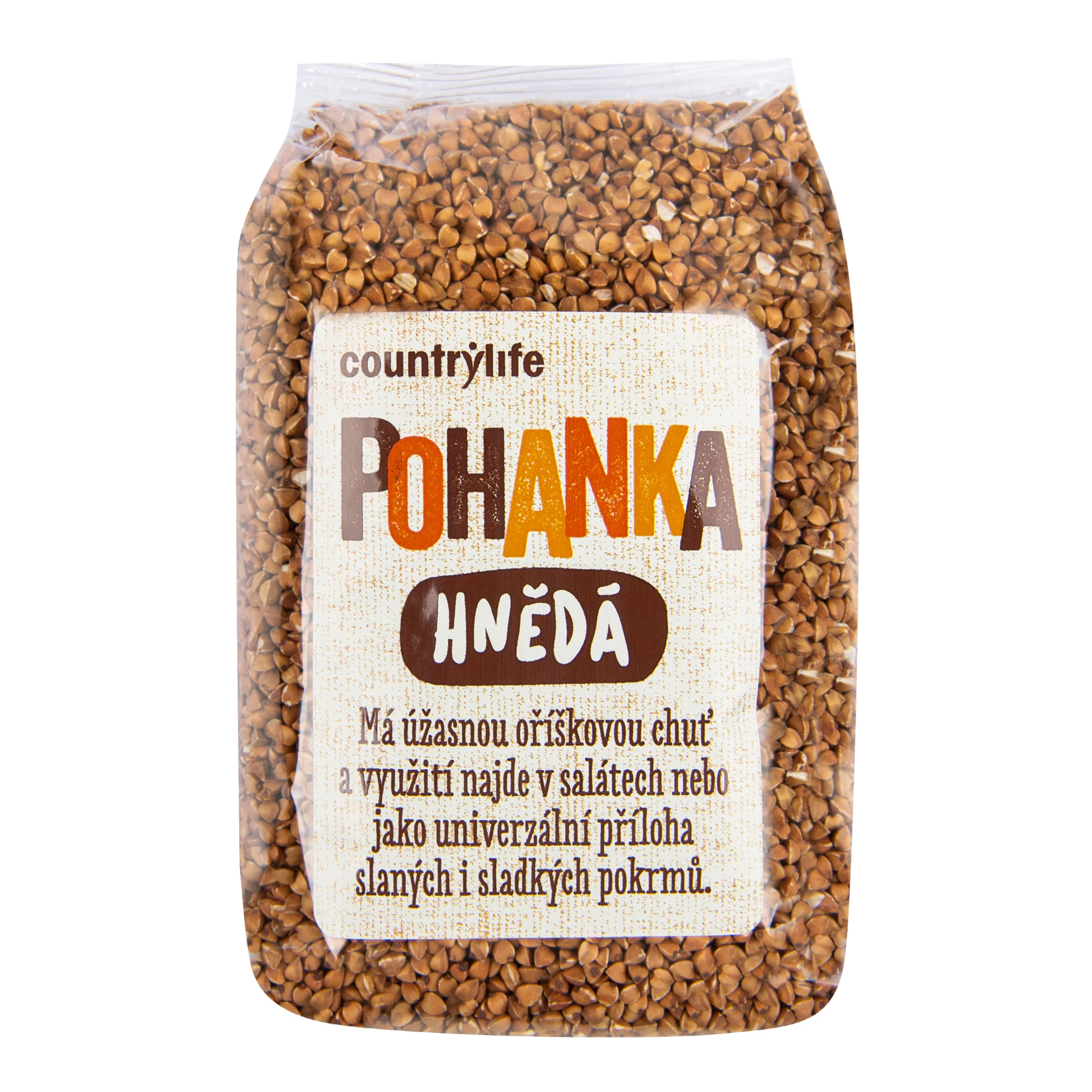Pohanka hnědá 500 g COUNTRY LIFE