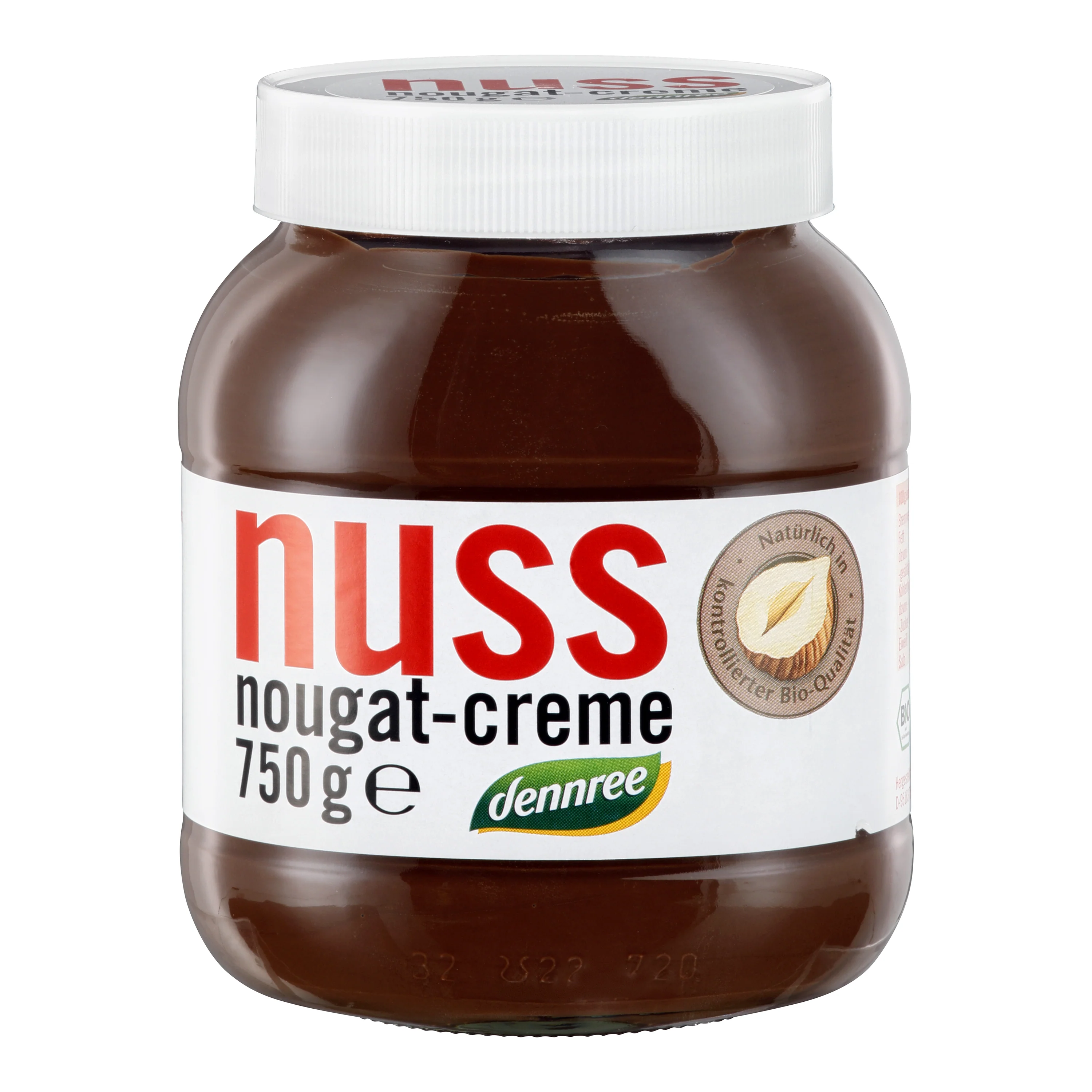 Dennree Pomazánka ořechovo-nugátová BIO (750 g)