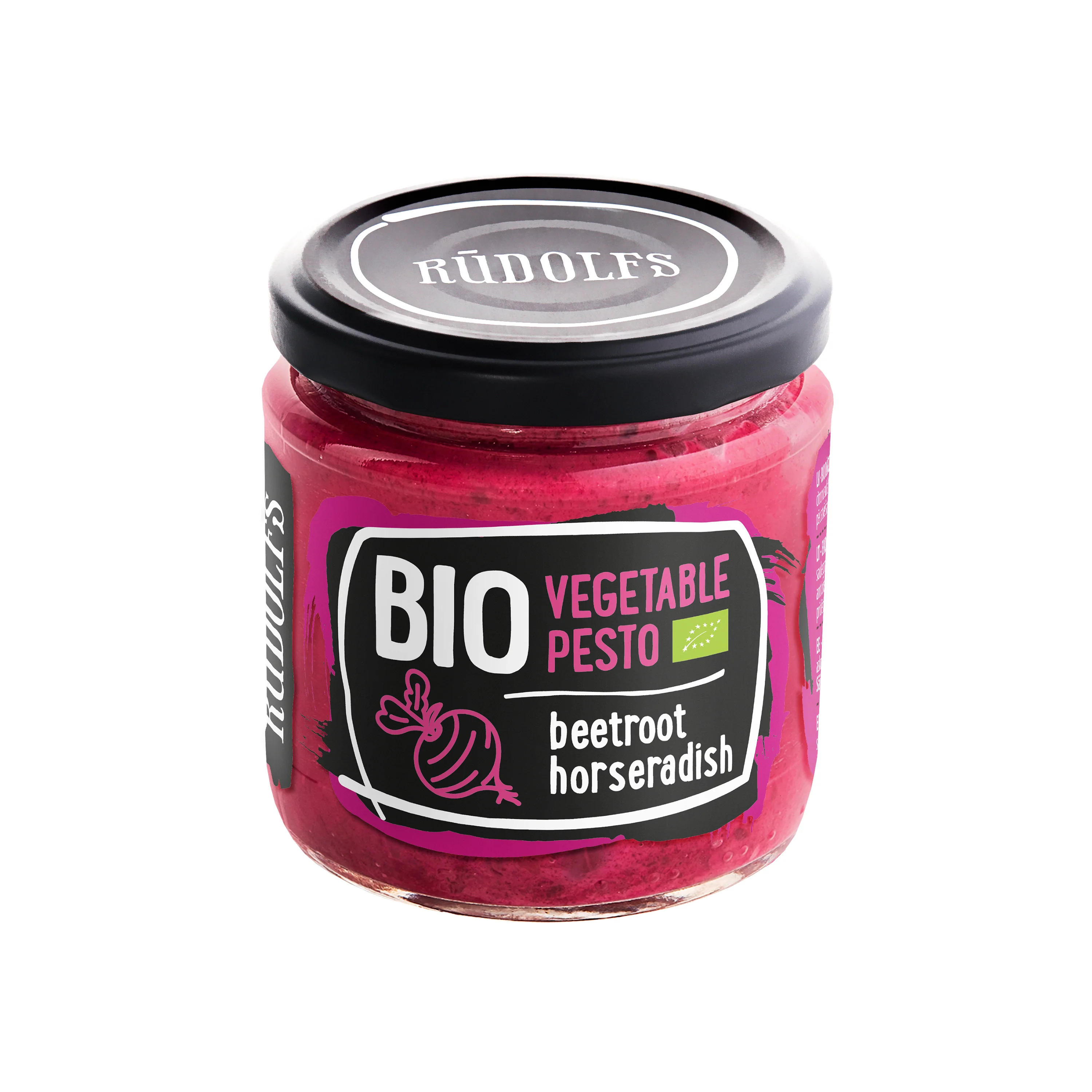 Rudolfs Pomazánka s červenou řepou a křenem BIO (180 g)