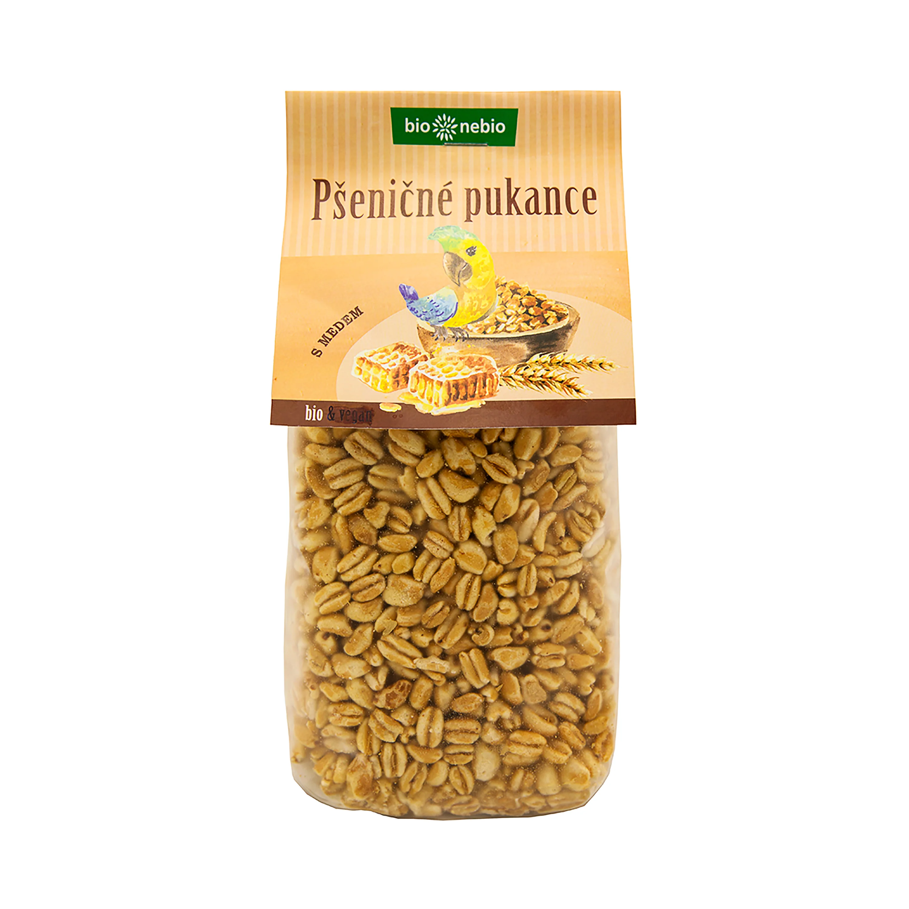 Pukance pšeničné s medem 130 g BIO   BIO NEBIO