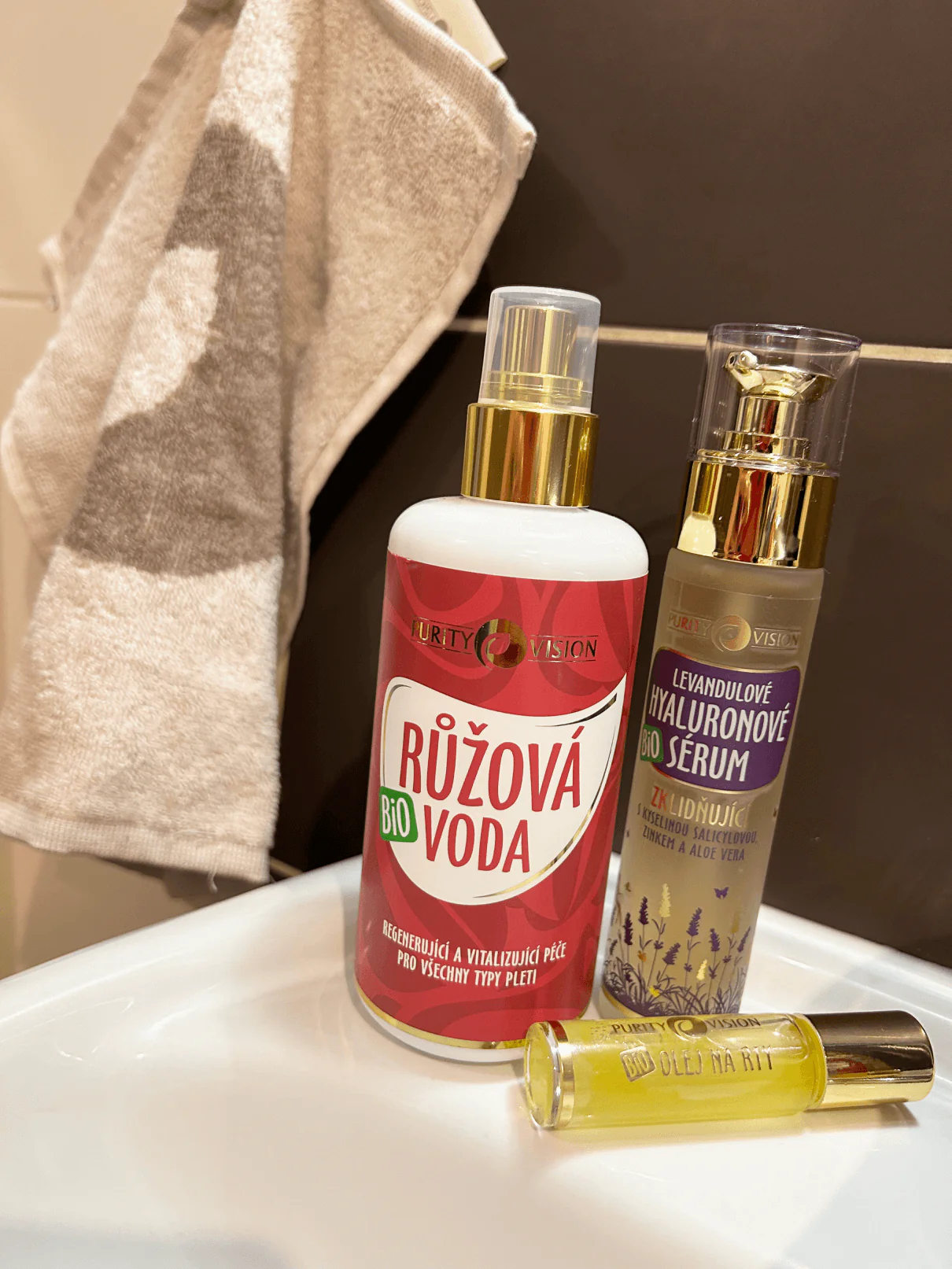 Purity Vision Odličovací a čisticí ručníček z BIO bavlny - Image 3