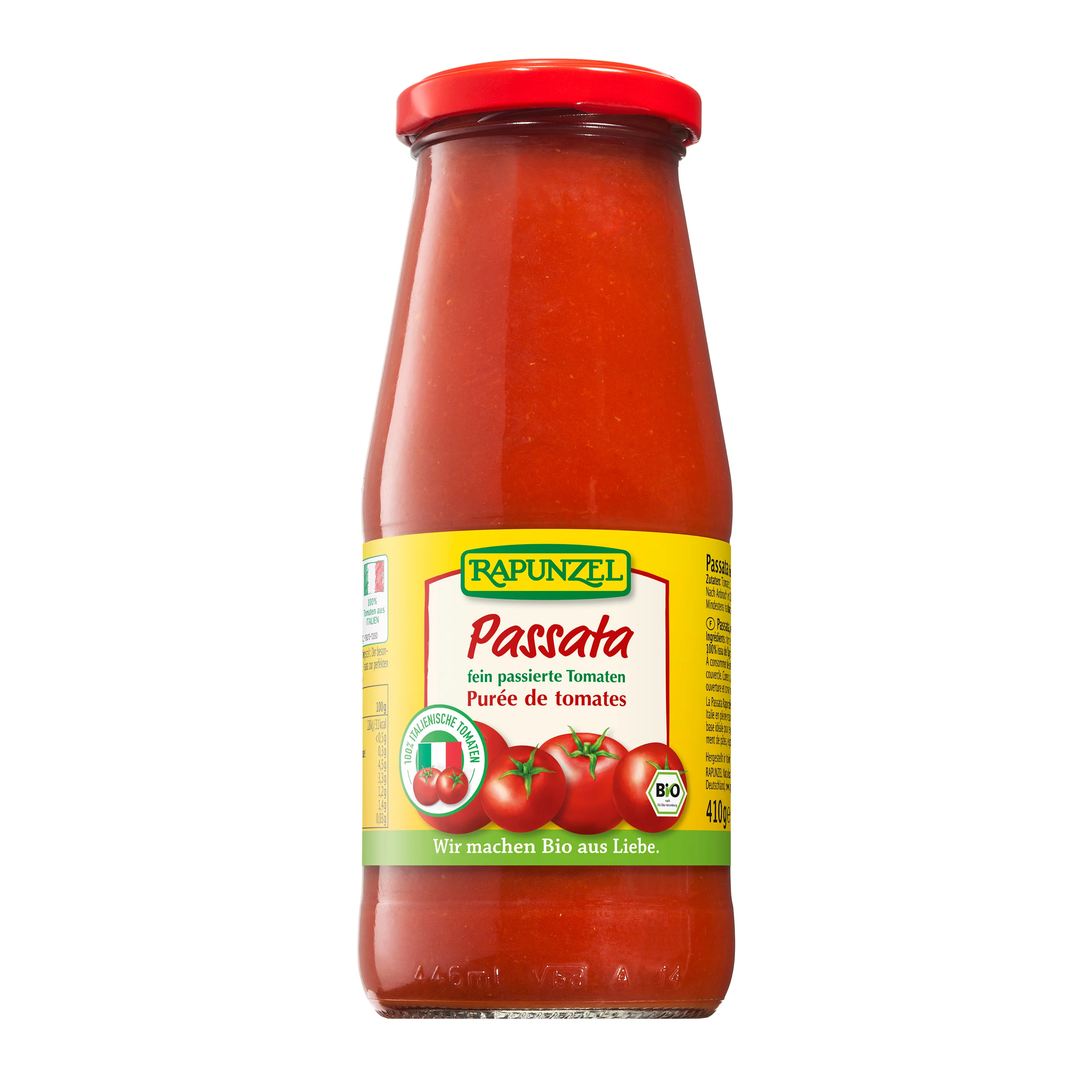 Rapunzel Rajčata drcená passata BIO (410 g)