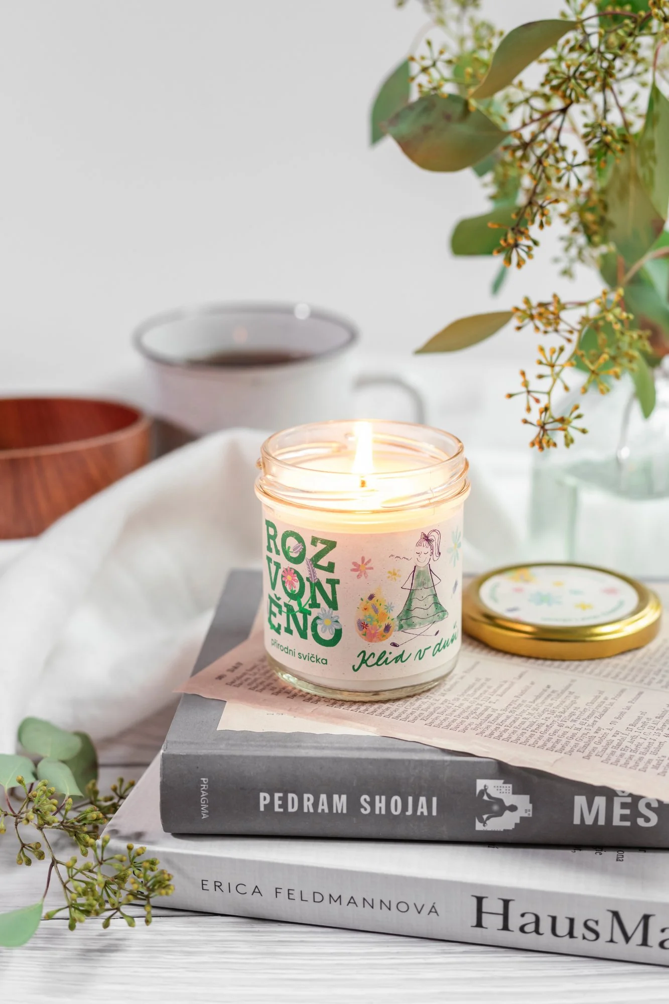 Rozvoněno Vonná svíčka - Klid v duši (130 ml) - Image 4