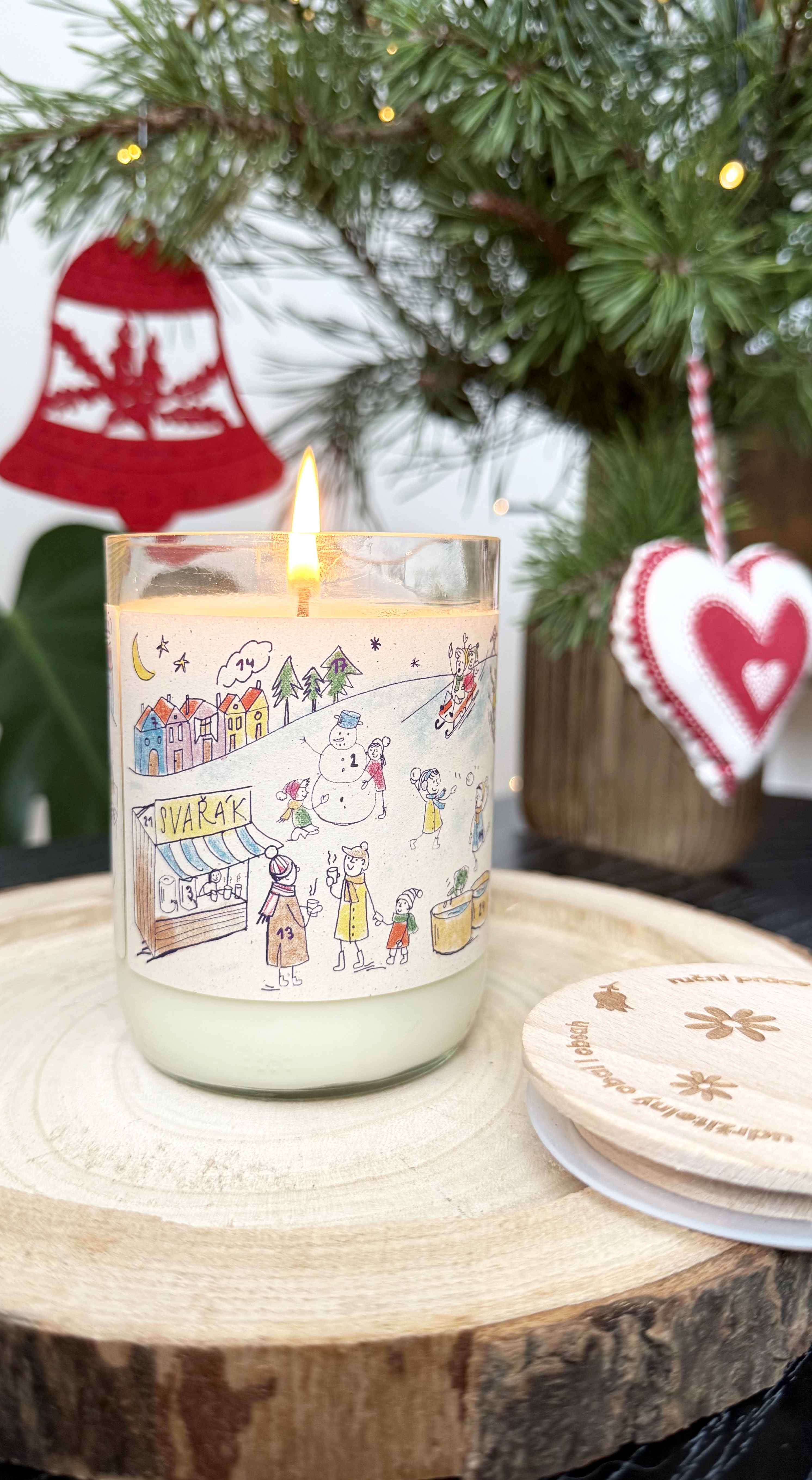 Rozvoněno Vonná svíčka - Voňavý advent (300 ml) - Image 4