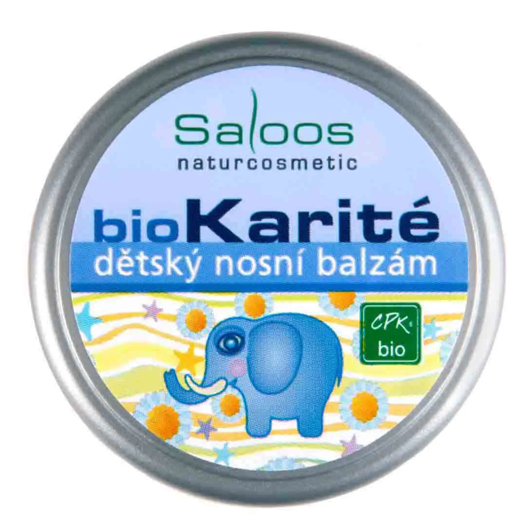 Saloos Dětský nosní balzám BIOKarité (19 ml) - Image 2