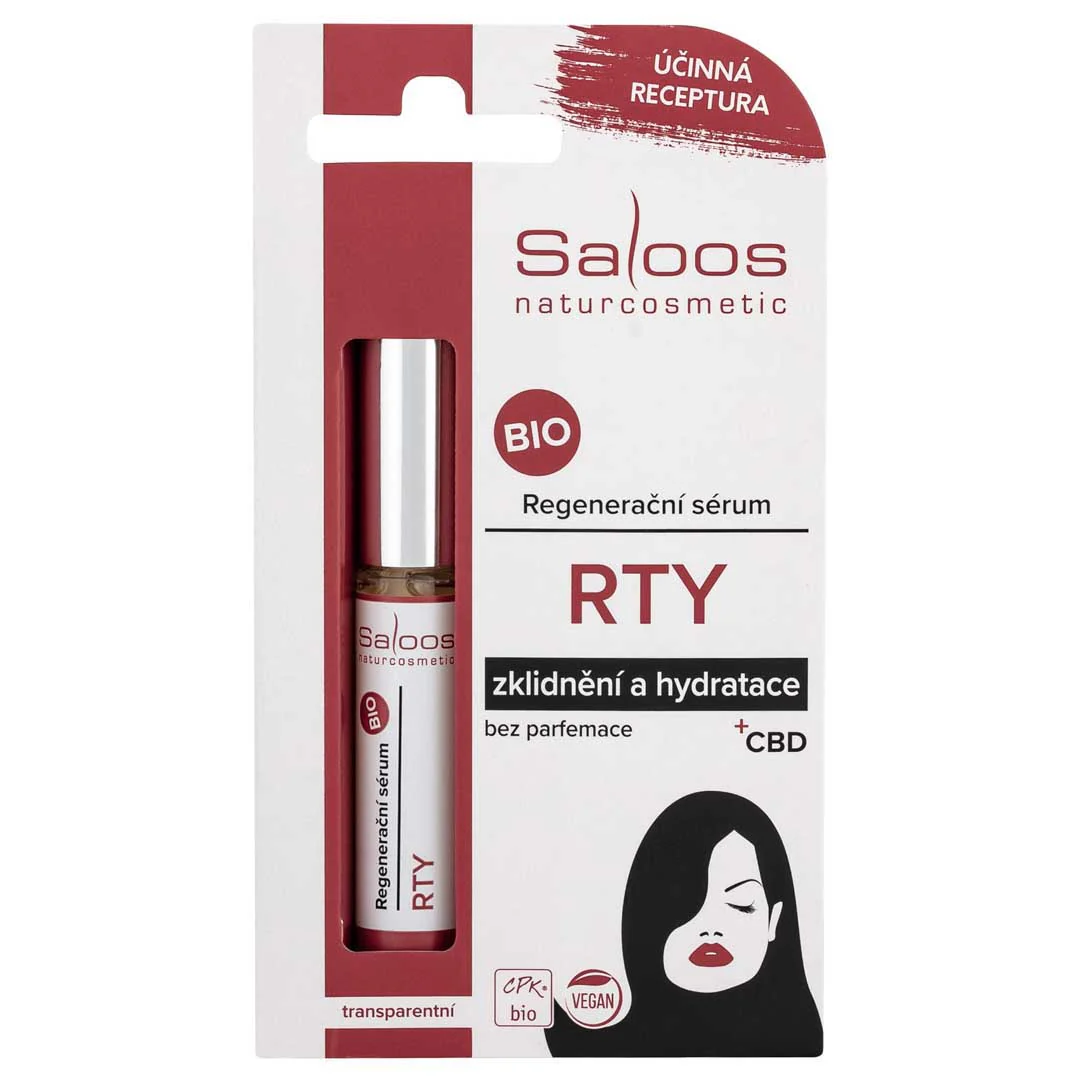 Saloos Hydratační sérum na suché a popraskané rty BIO (7 ml)
