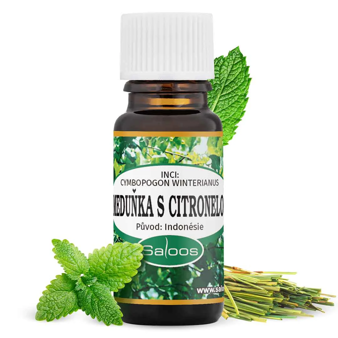 Saloos Směs esenciálních olejů Meduňka s citronelou (10 ml) - Image 2