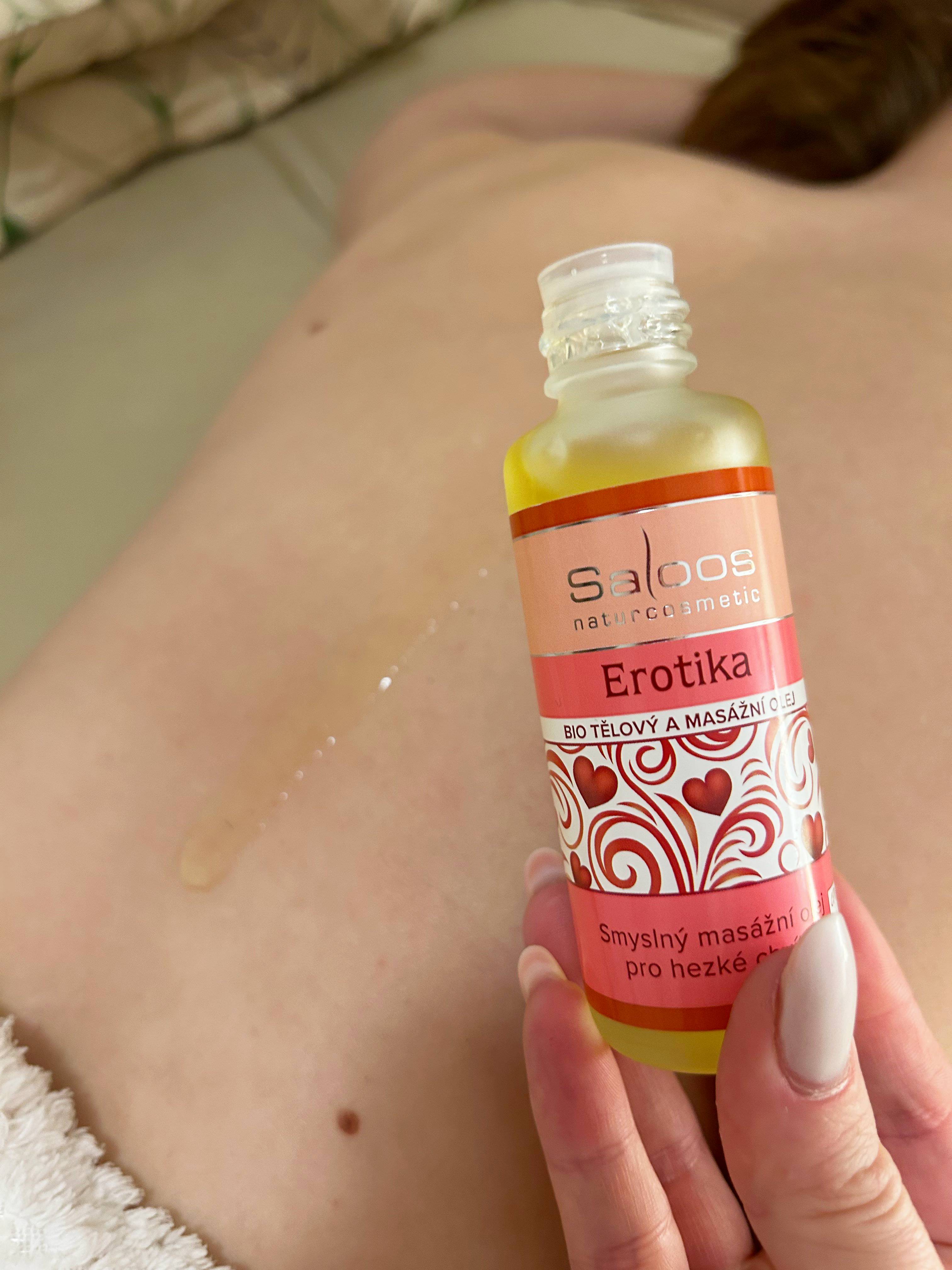 Saloos Tělový a masážní olej Erotika BIO (50 ml) - Image 3