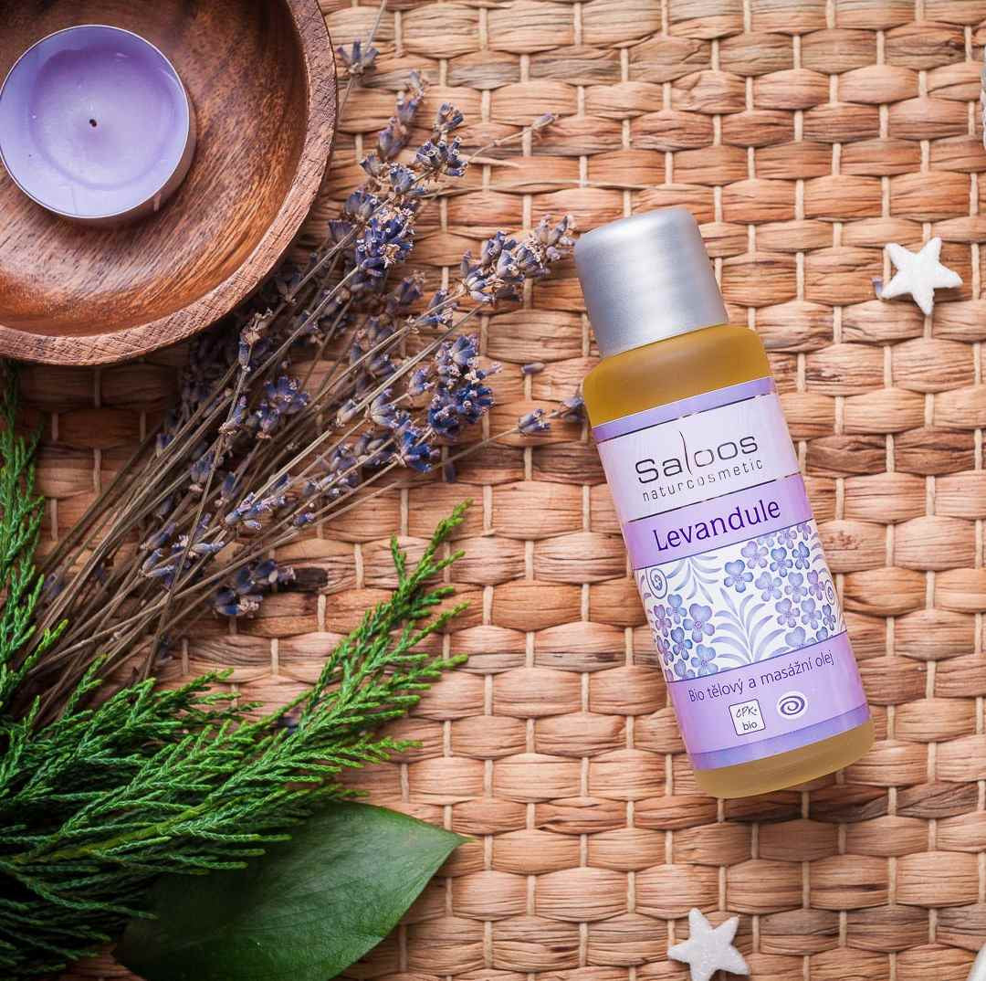 Saloos Tělový a masážní olej Levandule BIO (50 ml) - Image 2