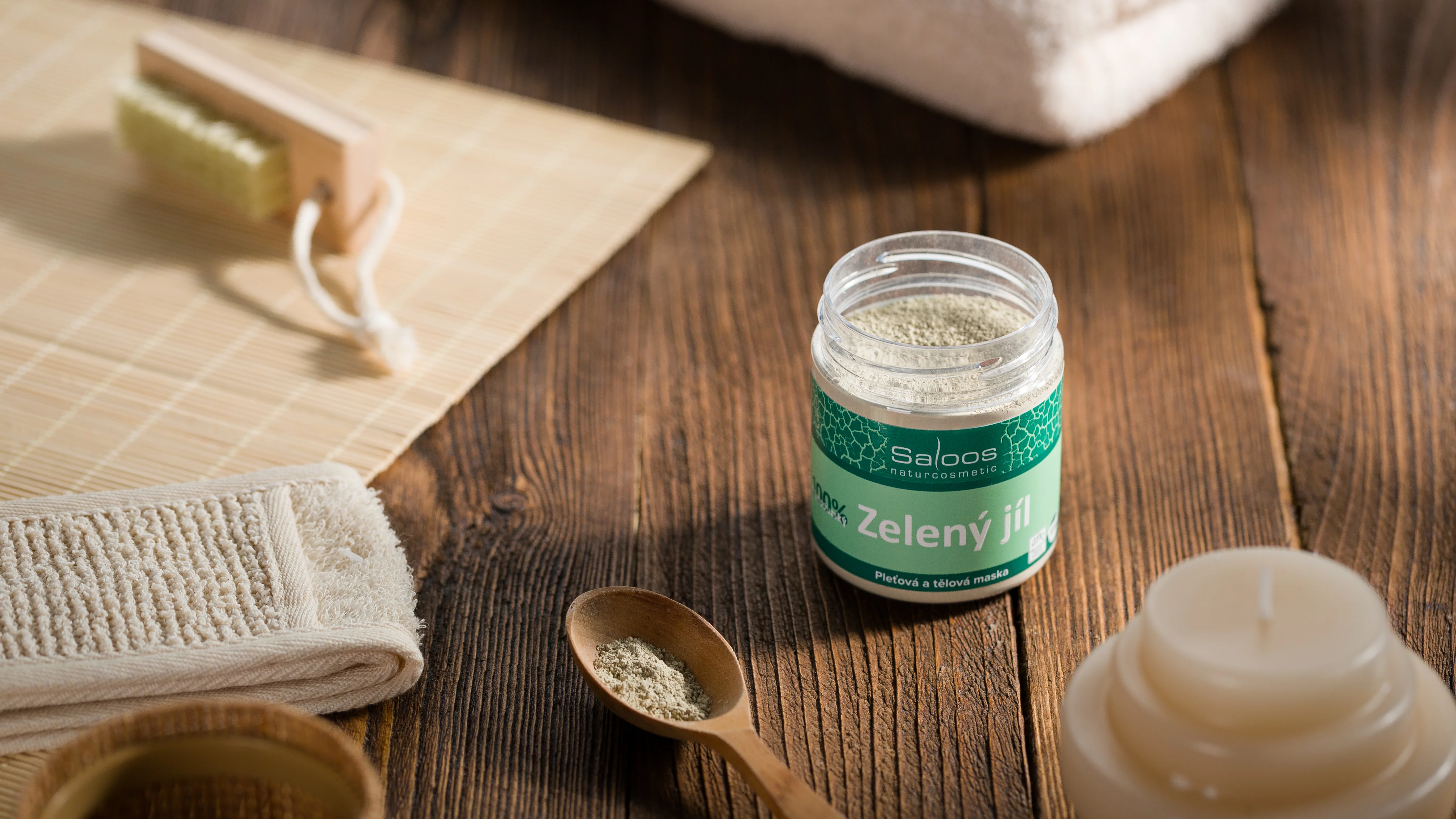 Saloos Zelený jíl (140 g) - Image 2