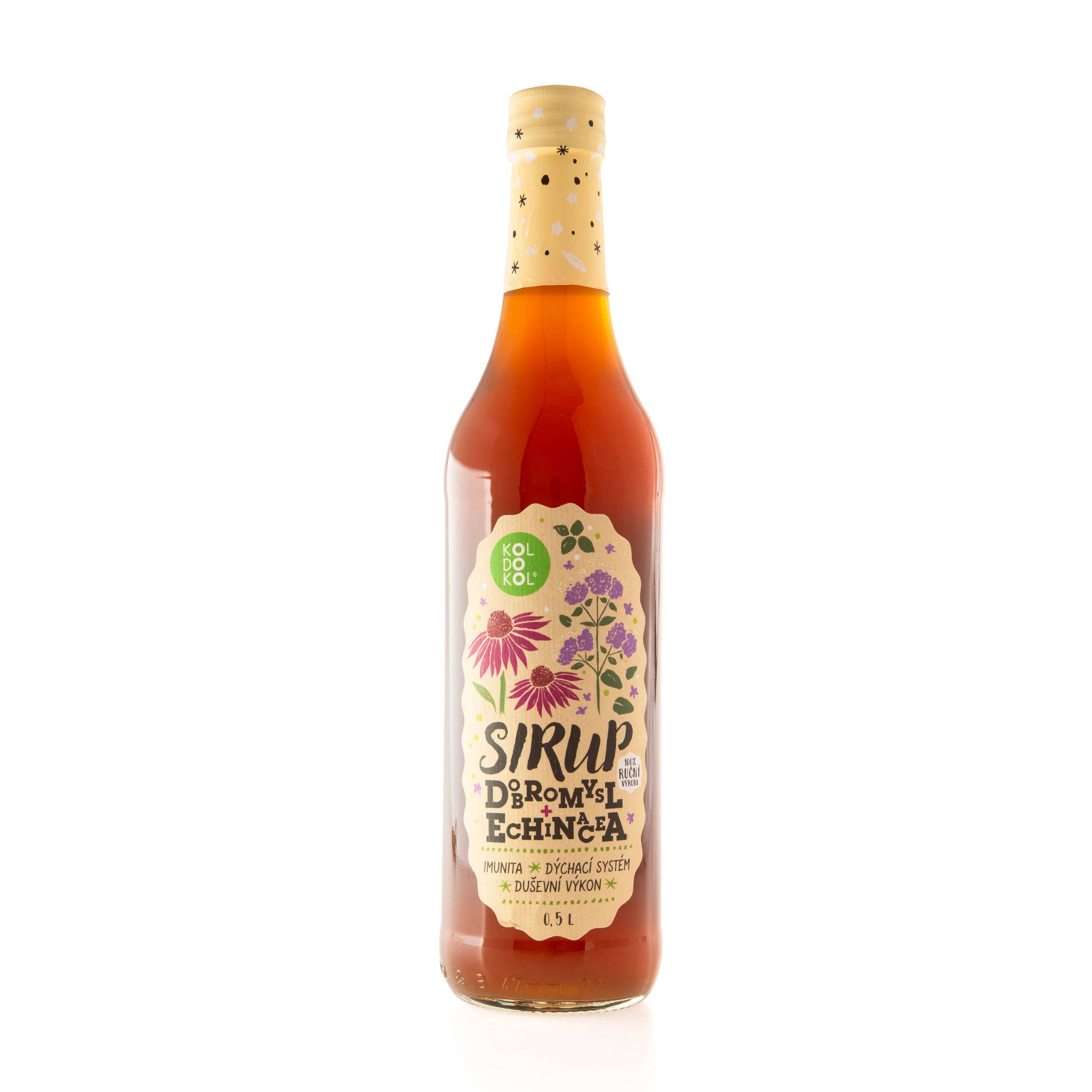 Sirup dobromysl a echinacea 500 ml   KOLDOKOL