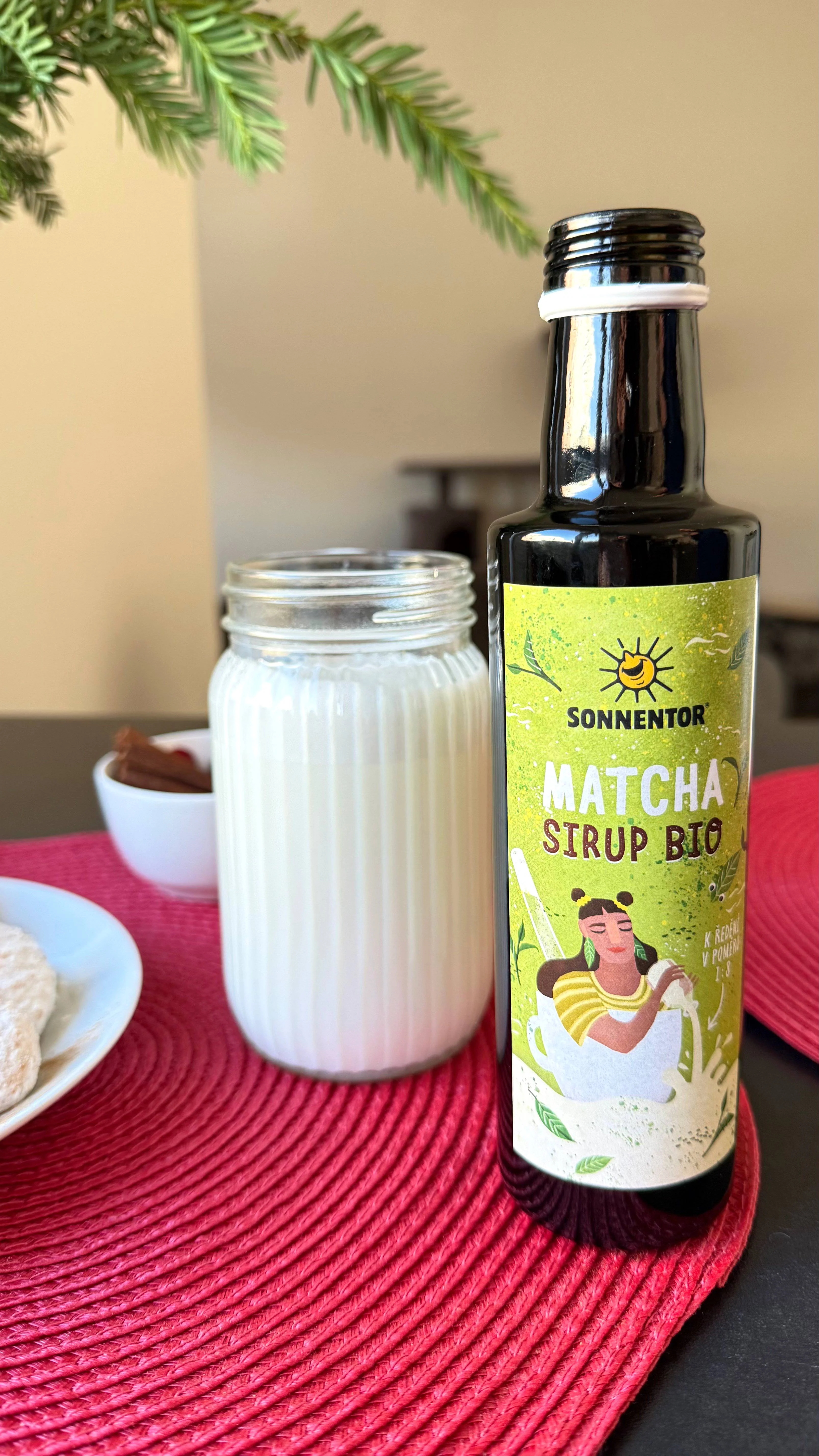 Sonnentor Sirup BIO - Matcha (250 ml) - Image 2