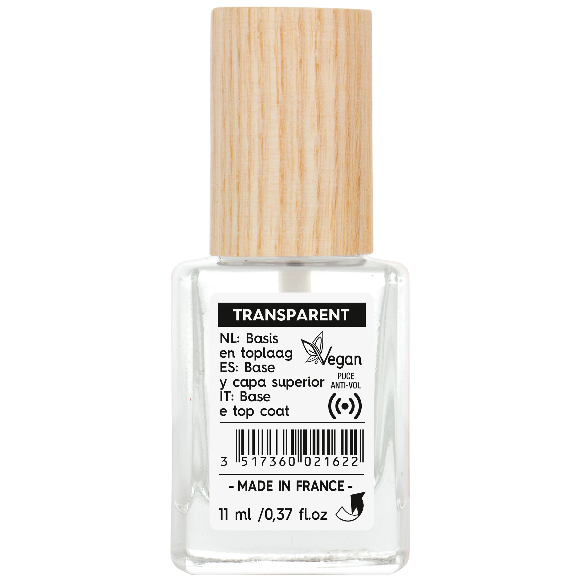 SO’BiO étic Lak na nehty transparentní - základní a top vrstva (11 ml) - Image 2