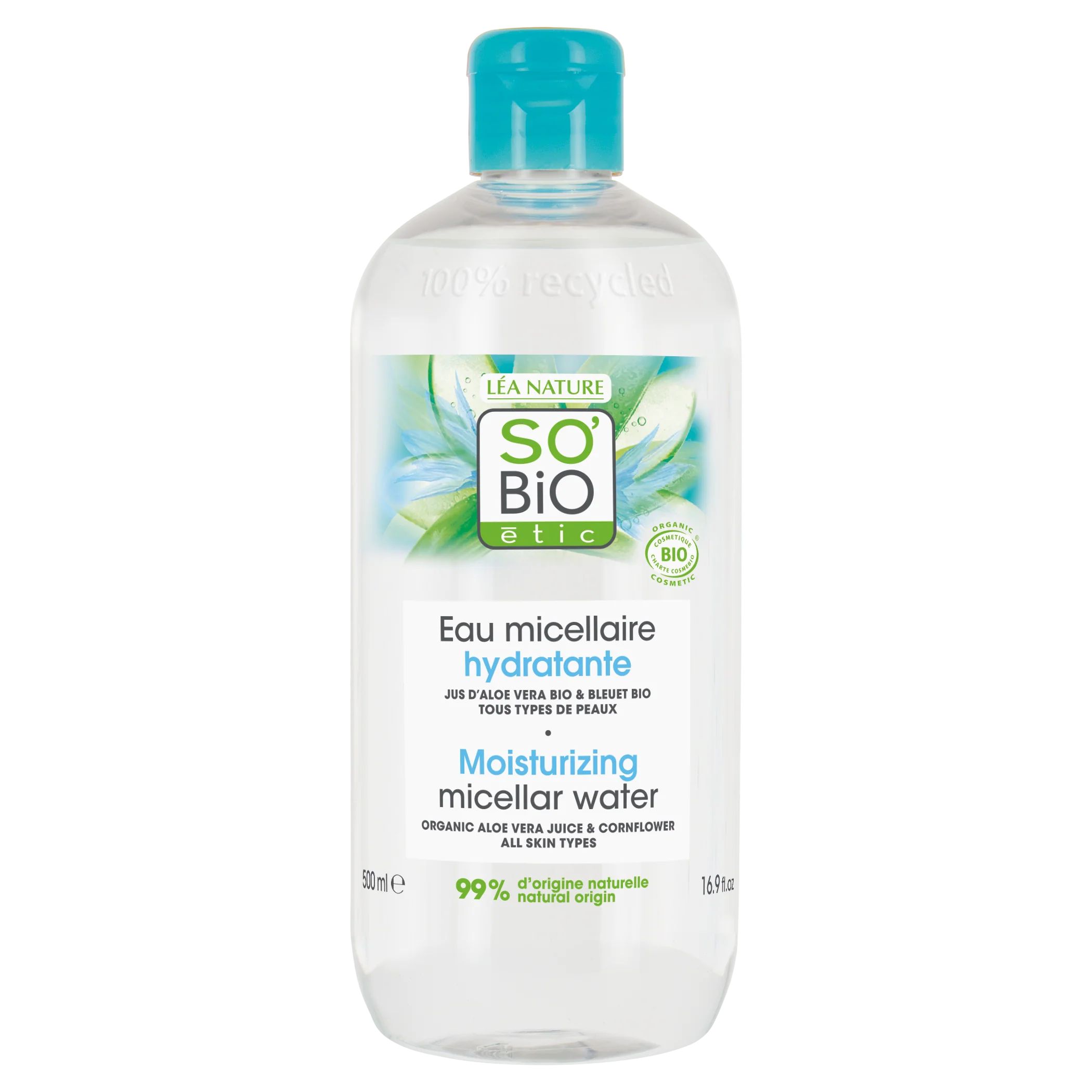 SO’BiO étic Voda micelární hydratační s Aloe vera BIO (500 ml)