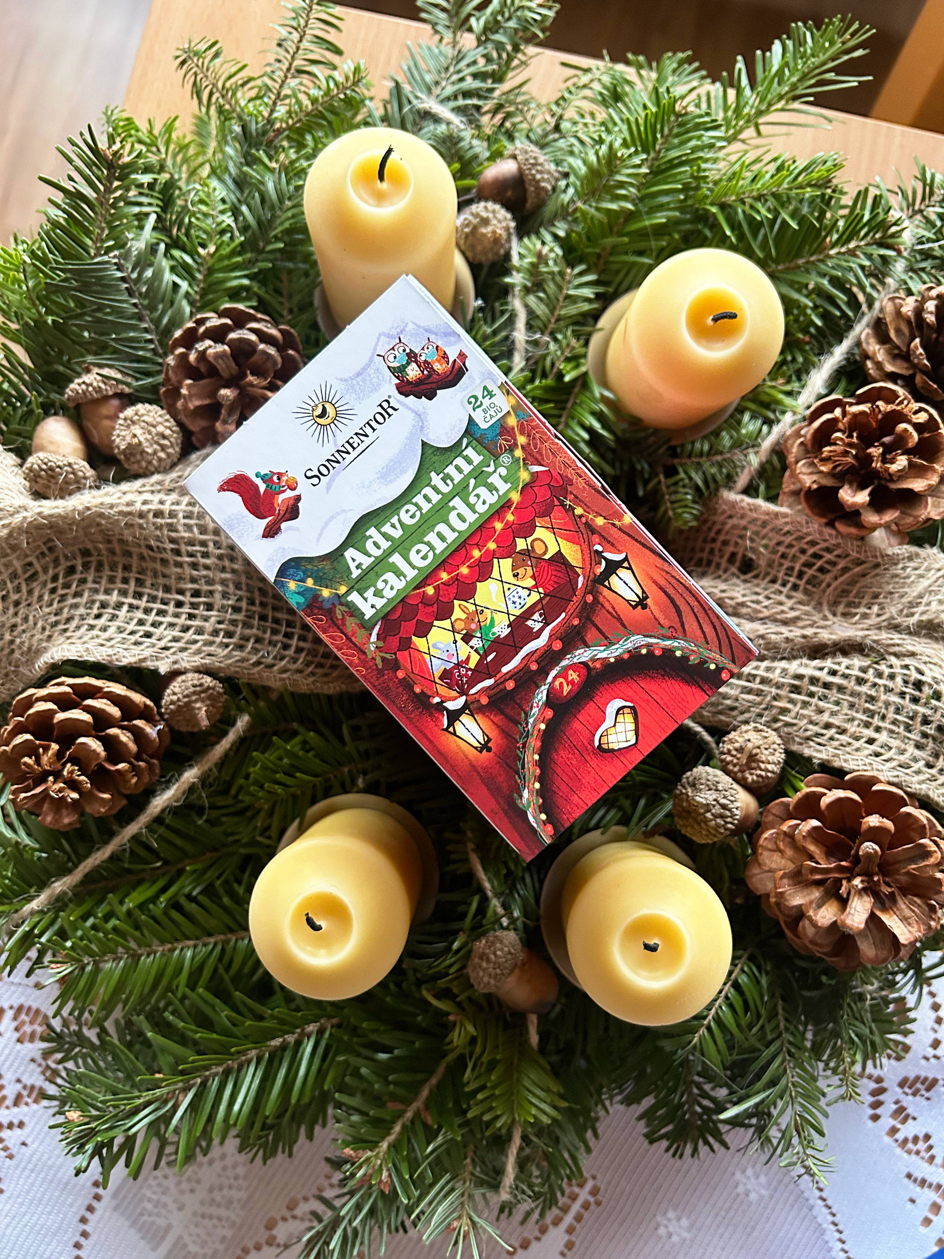 Sonnentor Adventní kalendář čajový BIO - 24 nálevových sáčků - Image 3