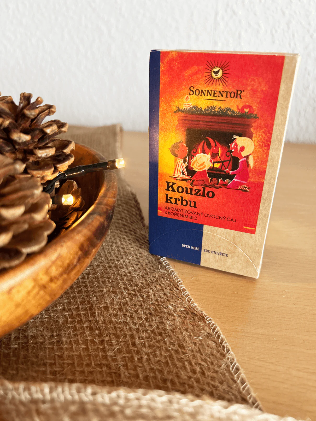 Sonnentor Aromatizovaný ovocný čaj Kouzlo krbu BIO - nálev. sáčky (18 x 2,5 g) - Image 2