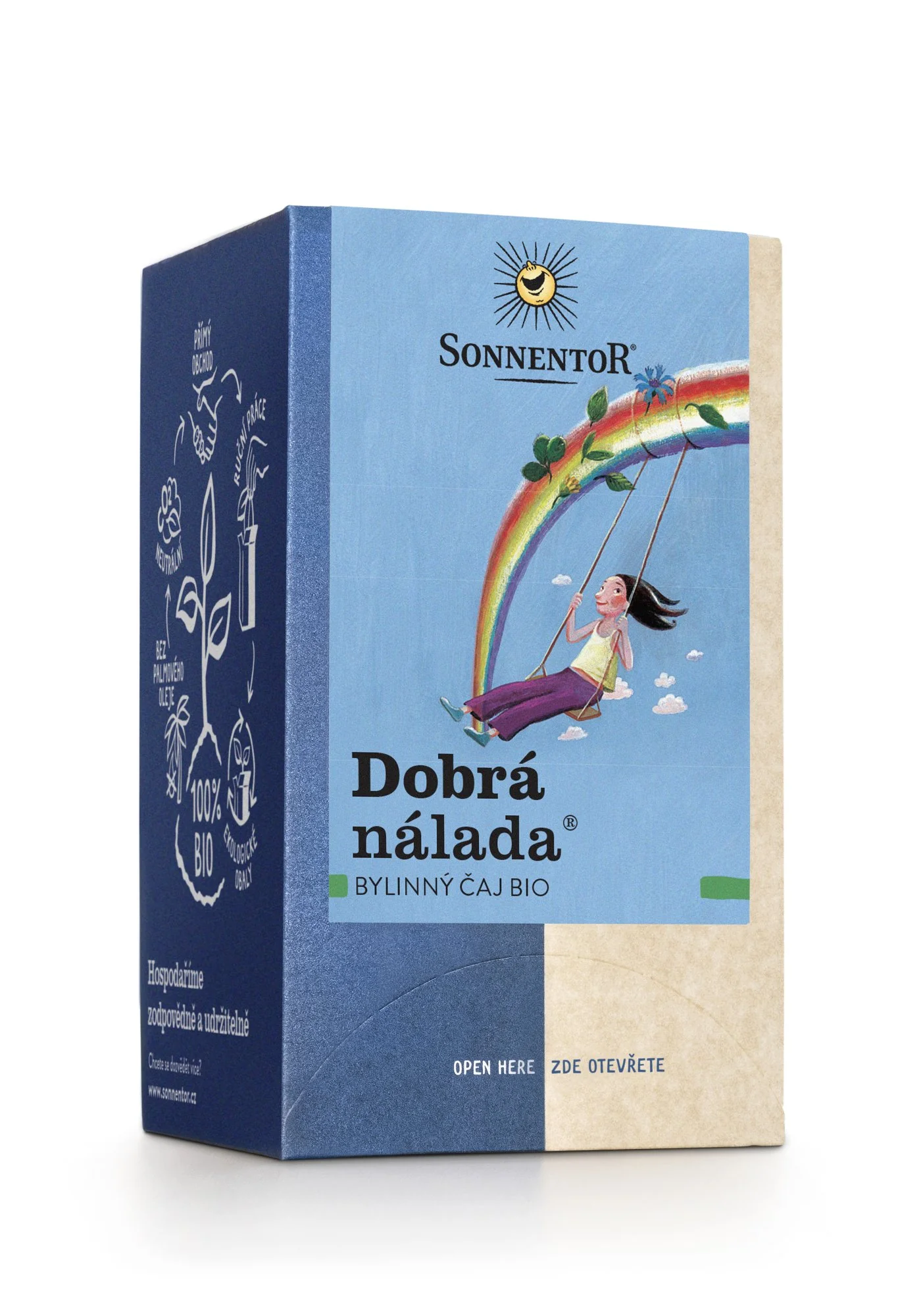 Sonnentor Bylinný čaj Dobrá nálada BIO - nálevové sáčky (18 x 1,5 g)