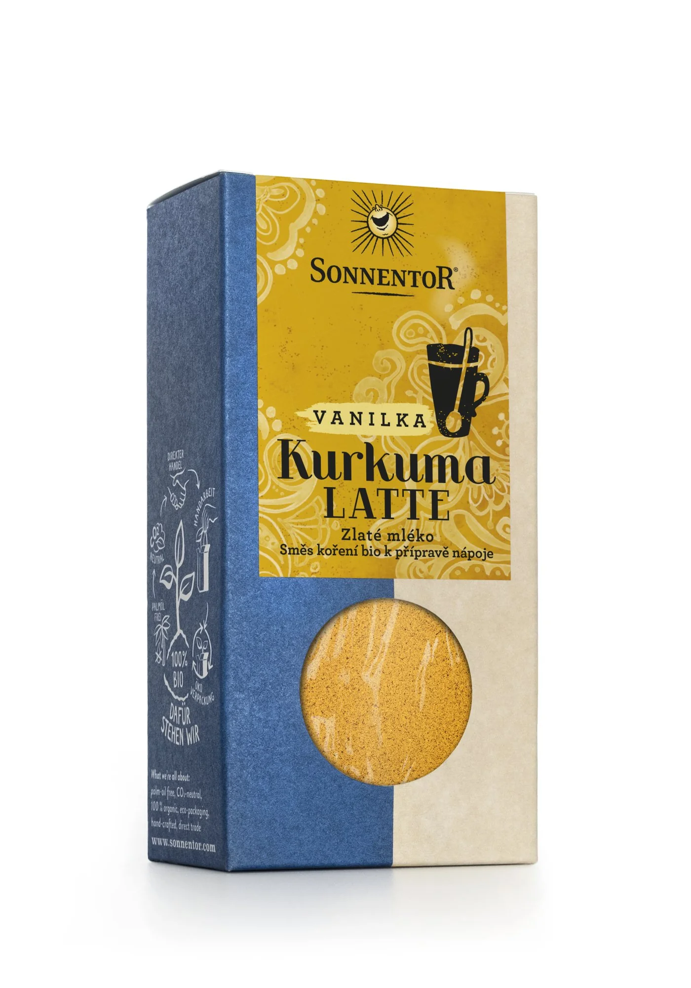 Sonnentor Kurkuma Latte vanilka BIO - Image 3