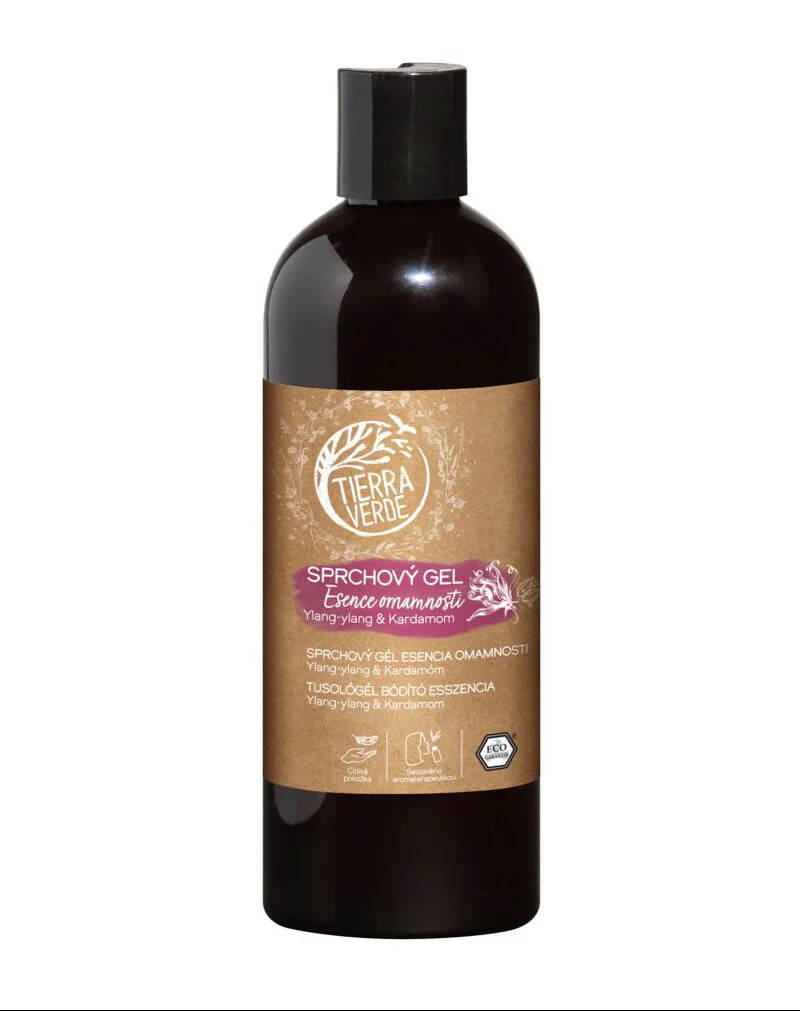 Tierra Verde Sprchový gel Esence omamnosti - Ylang-ylang & kardamom - Image 2