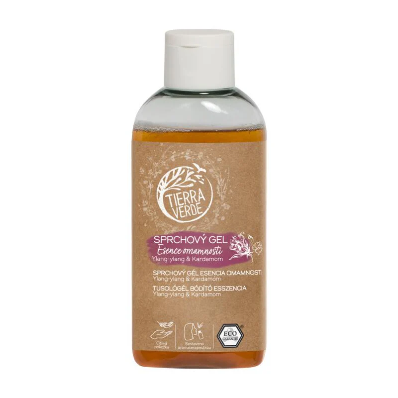 Tierra Verde Sprchový gel Esence omamnosti - Ylang-ylang & kardamom - Image 3