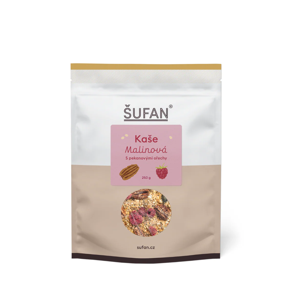 Šufan Malinová kaše s pekany (250 g) - Image 3
