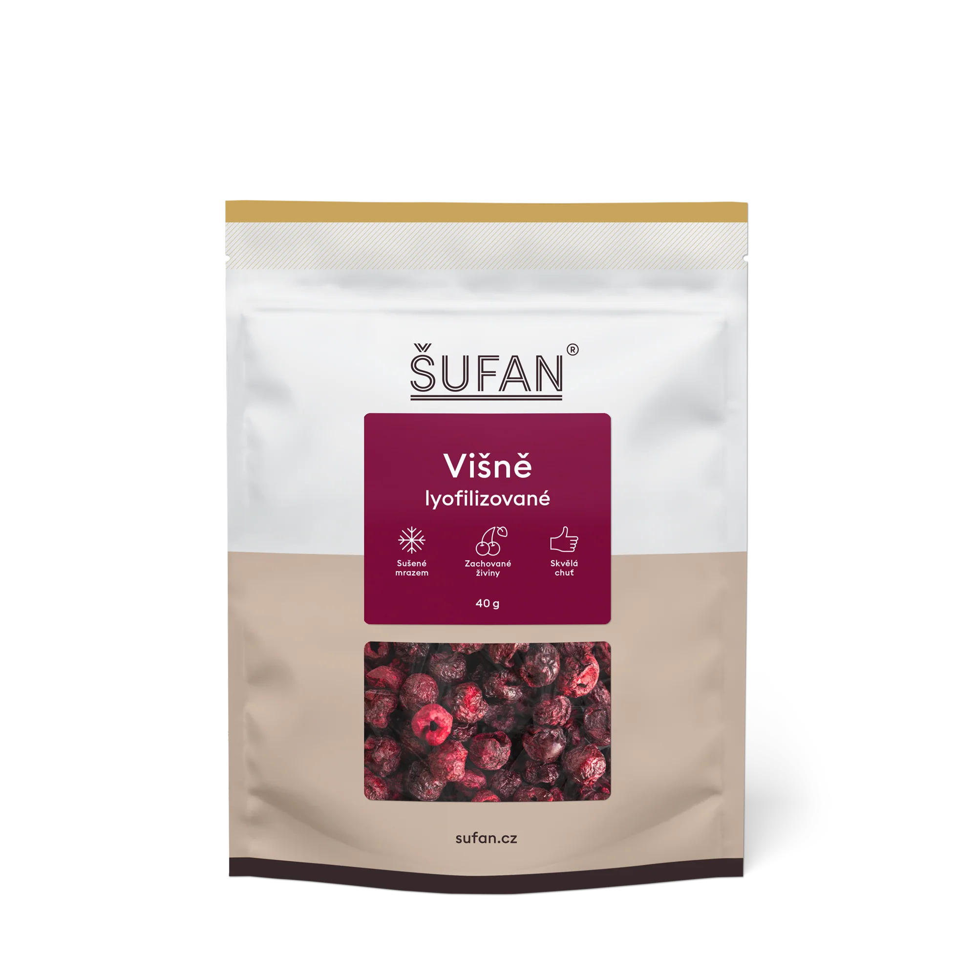 Šufan Višně sušené mrazem (40 g) - Image 3