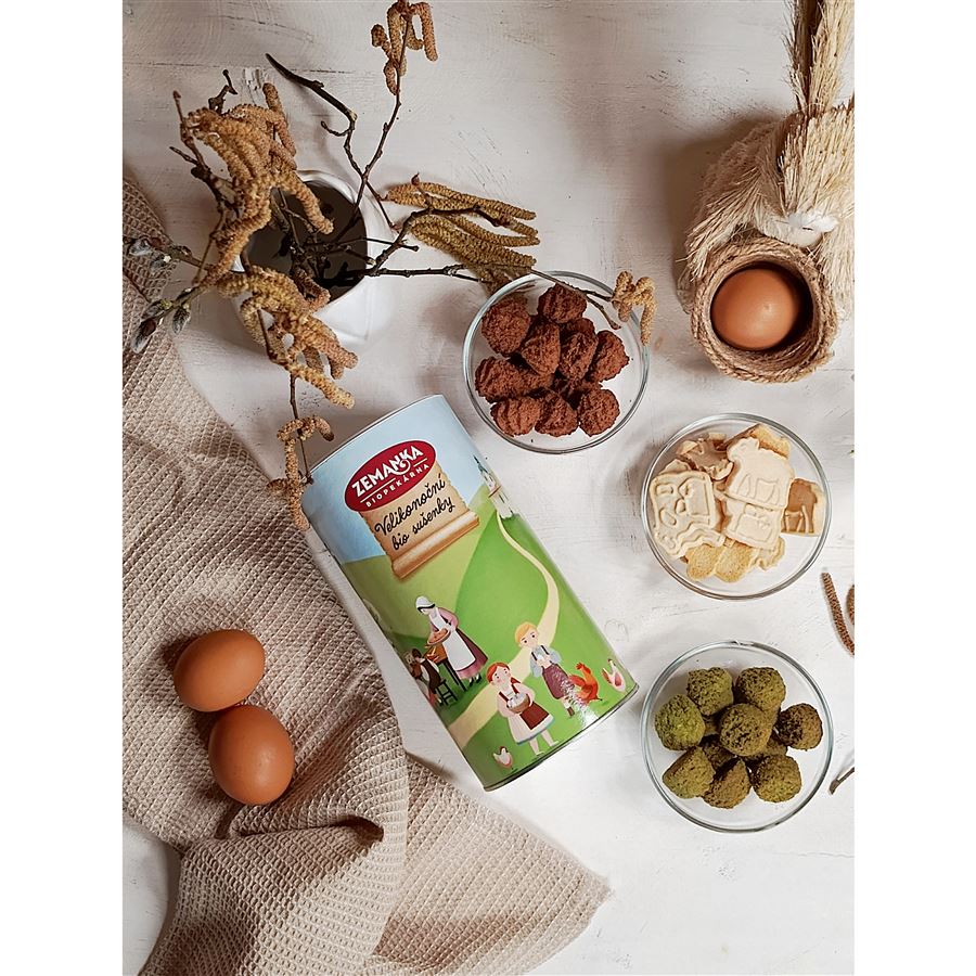 Zemanka Sušenky velikonoční v tubusu BIO (3 x 70 g) - Image 3