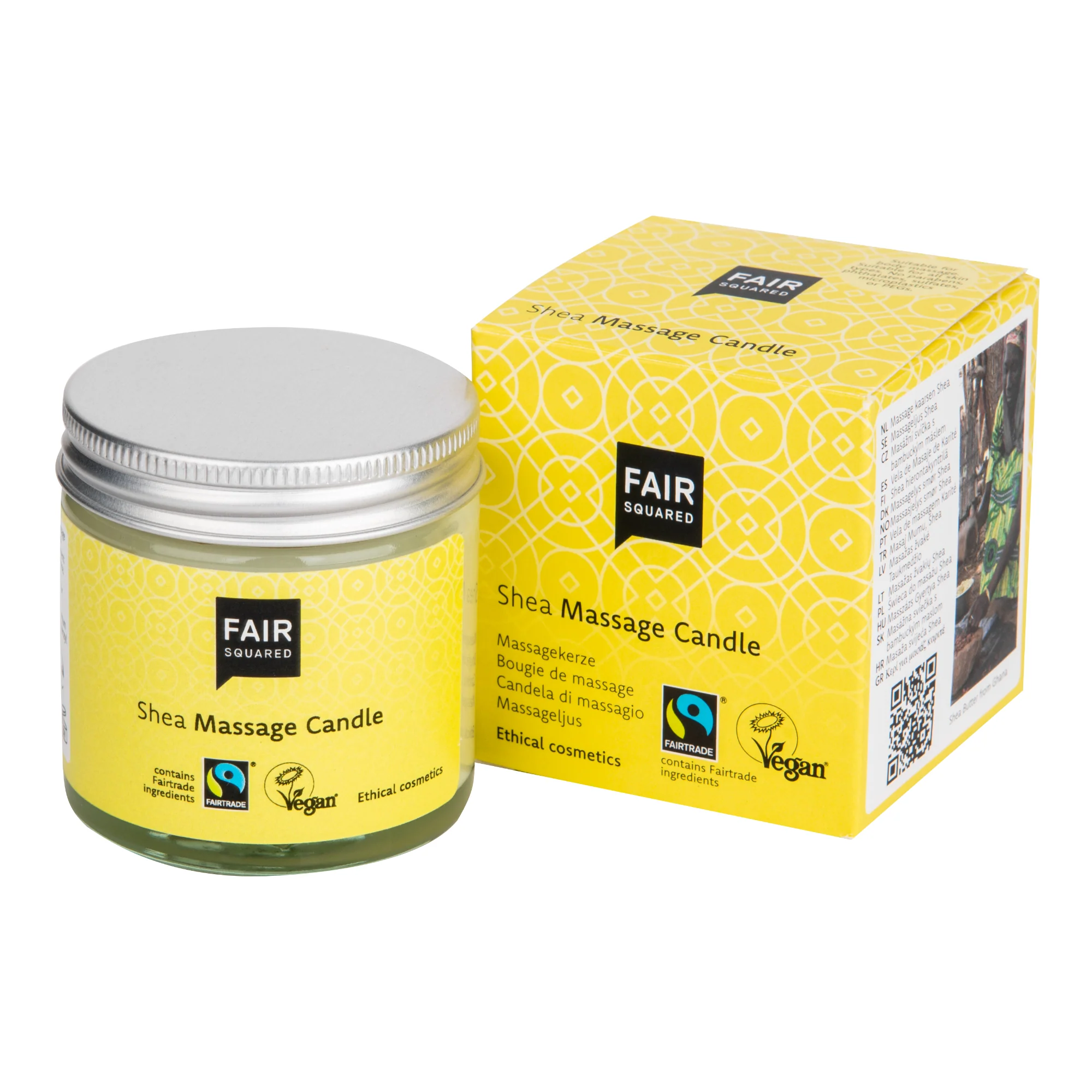 Svíčka masážní KARITÉ 50 ml   FAIR SQUARED - Image 3