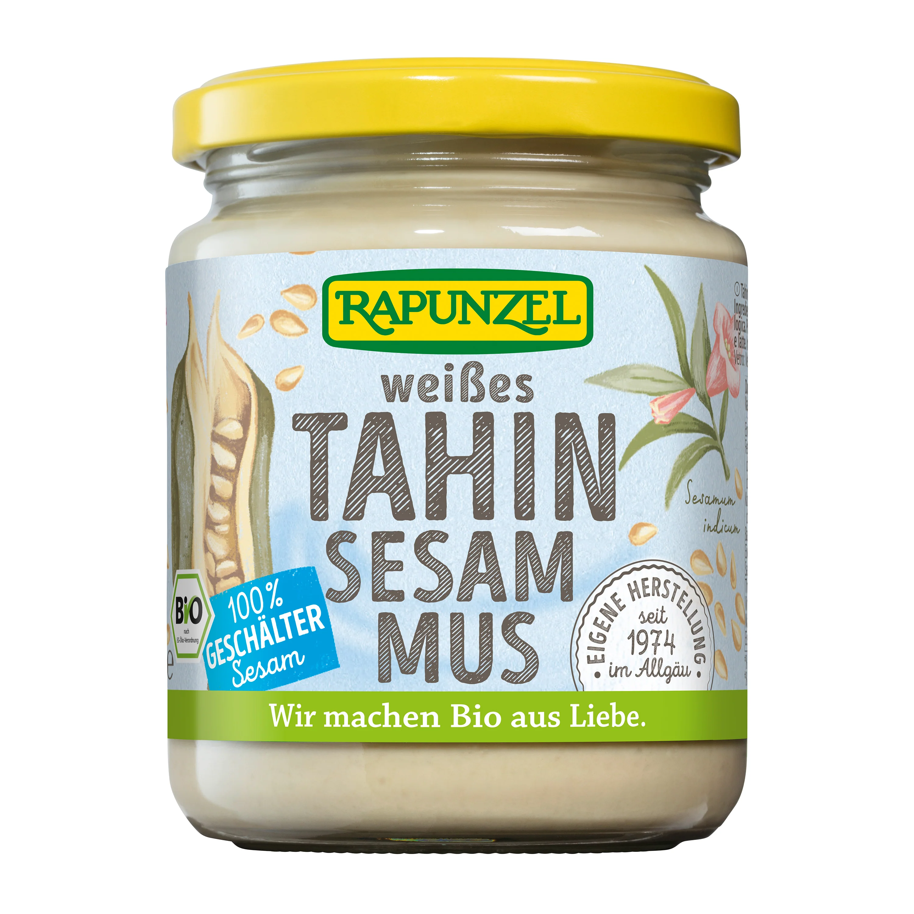 Tahini bílé sezamová pasta 100 % 250 g BIO   RAPUNZEL