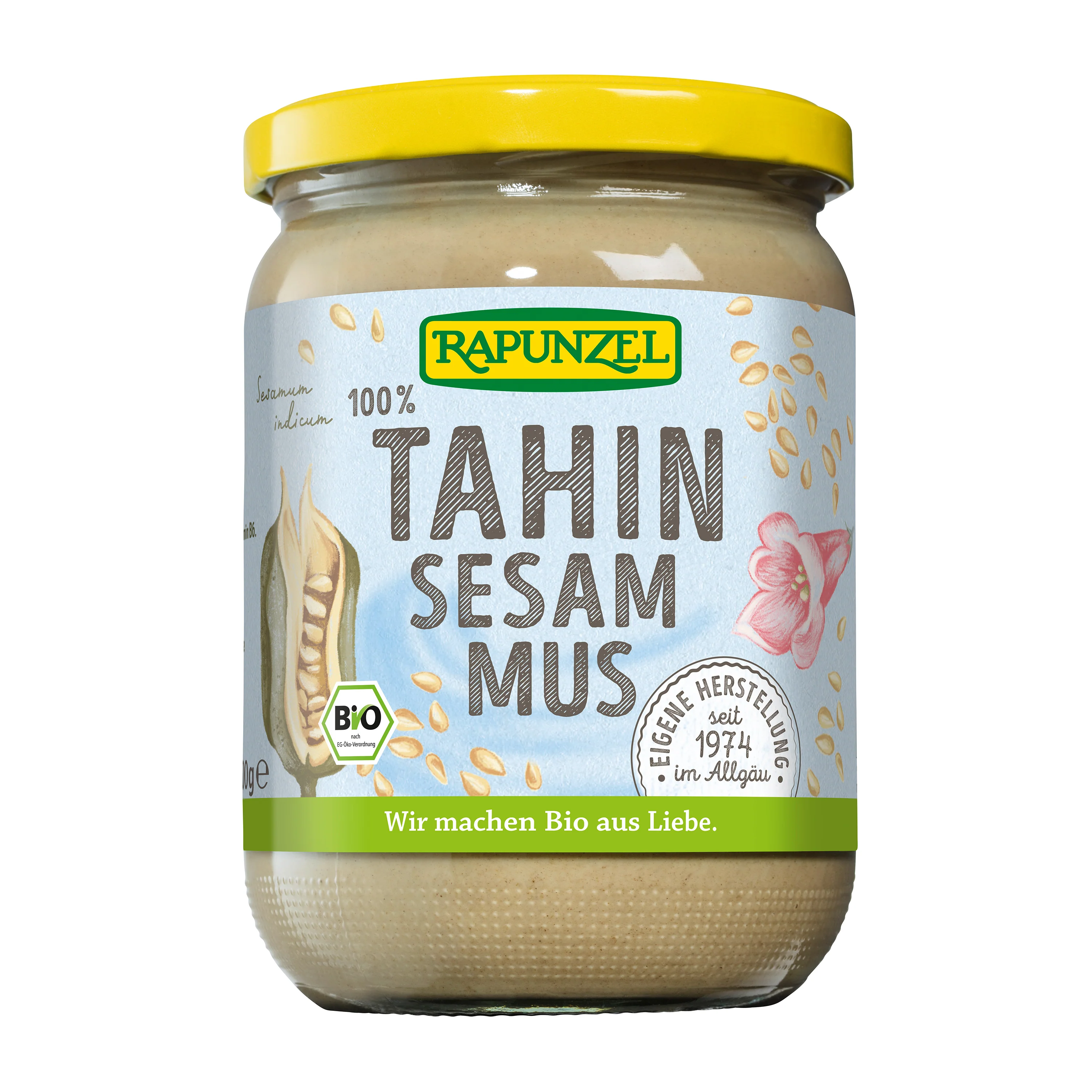 Tahini pasta sezamová 100 % 500 g BIO   RAPUNZEL