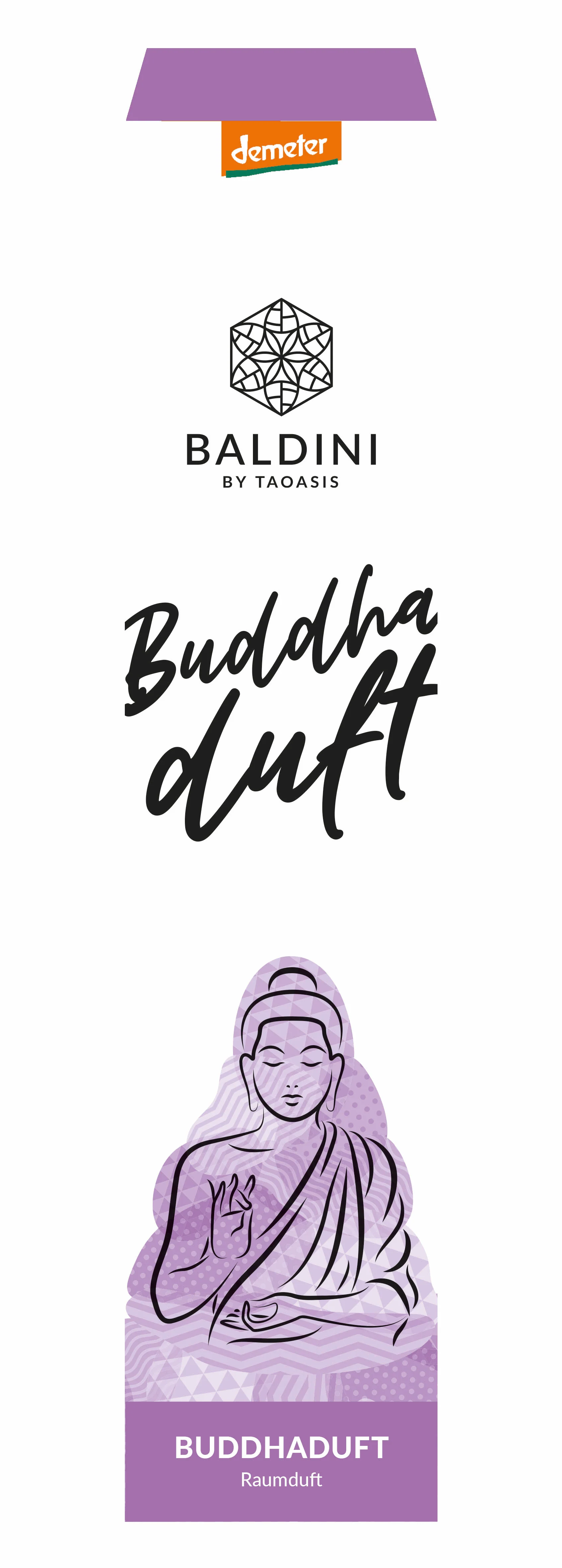 TAOASIS Baldini Aroma difuzér s tyčinkami Buddha Scent BIO (50 ml) - Image 2