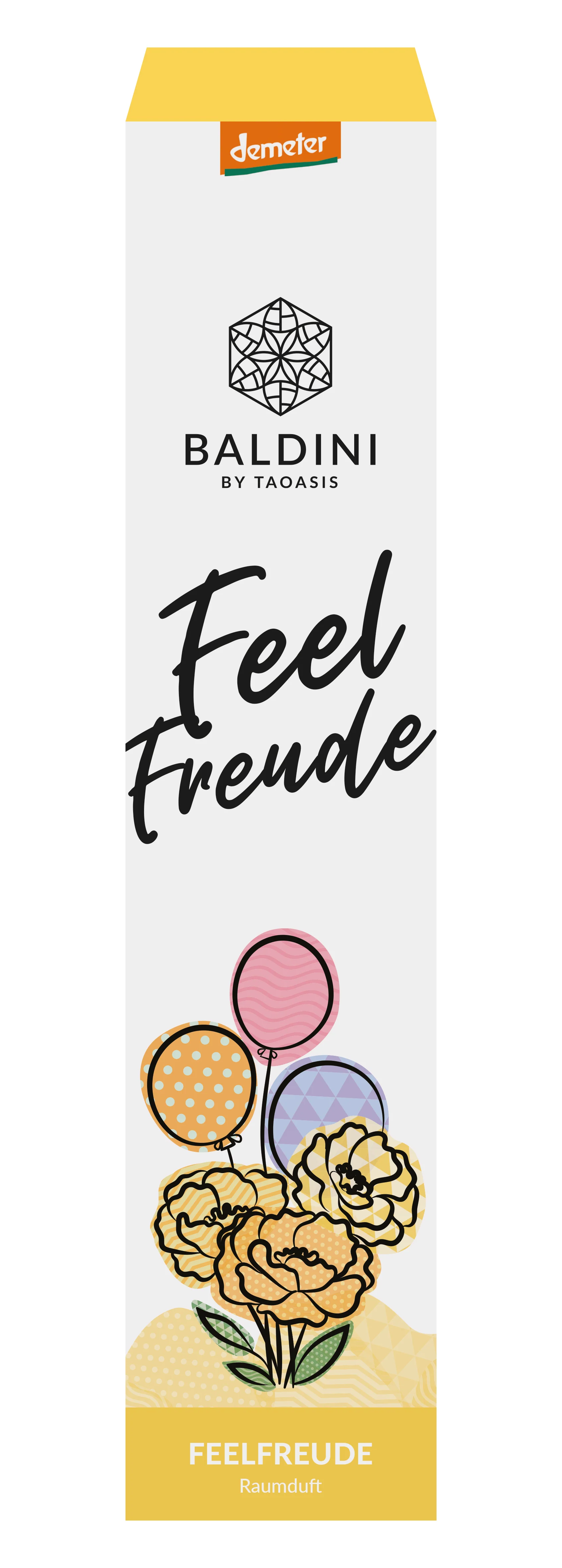 TAOASIS Baldini Aroma difuzér s tyčinkami FeelJoy BIO (50 ml) - Image 2