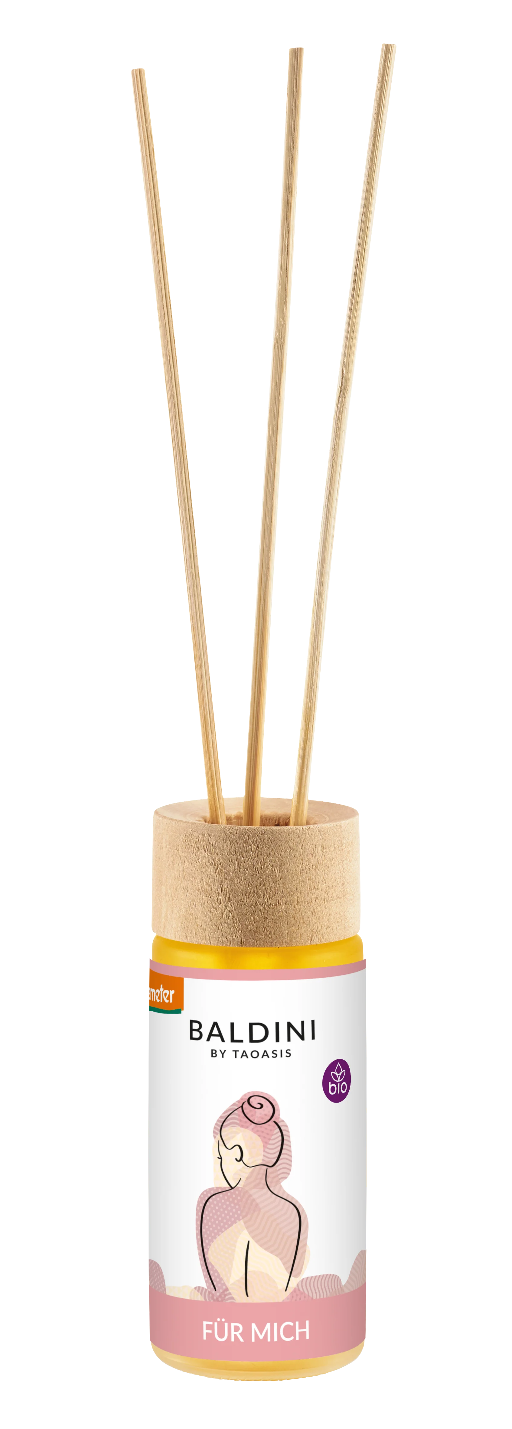 TAOASIS Baldini Aroma difuzér s tyčinkami For Me BIO (50 ml)