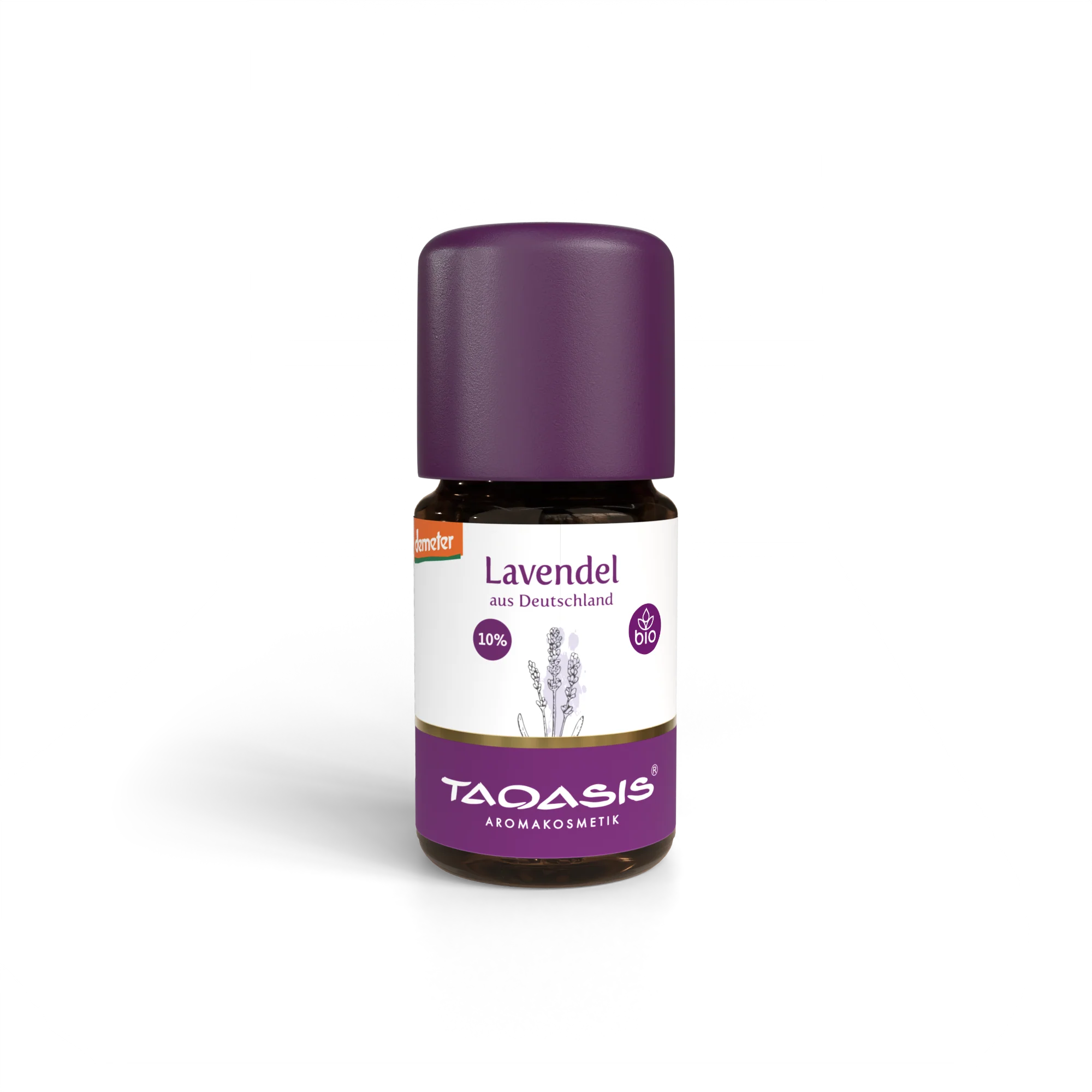 TAOASIS Éterický olej Levandule BIO (5 ml)