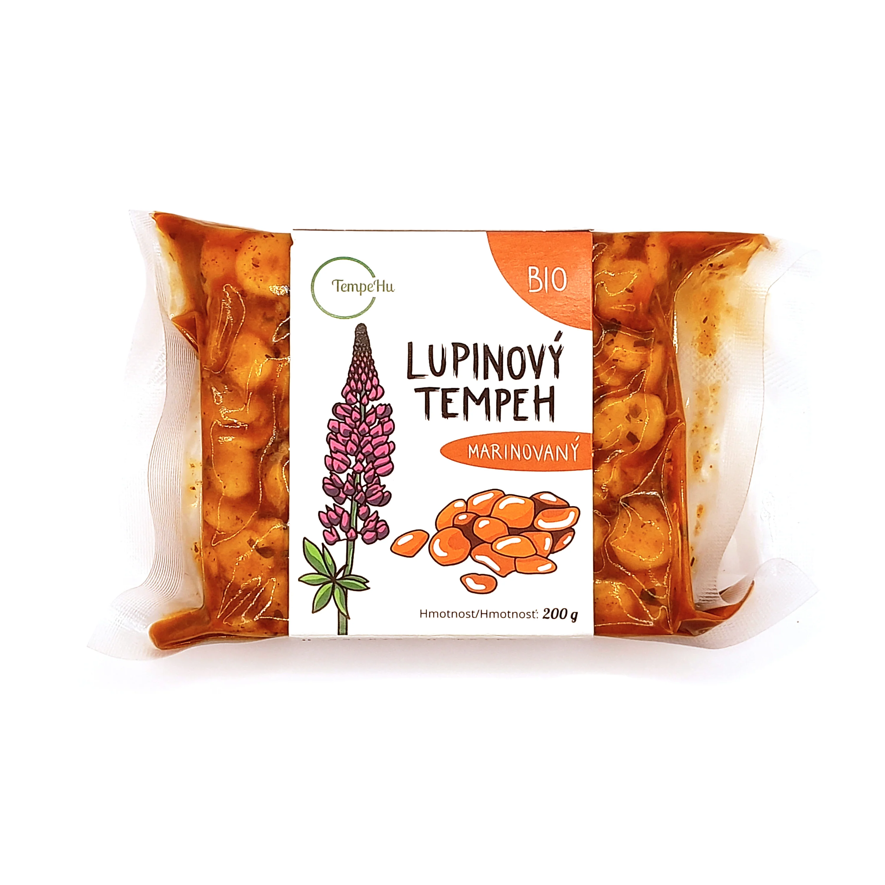 TempeHu Tempeh lupinový marinovaný BIO (200 g)