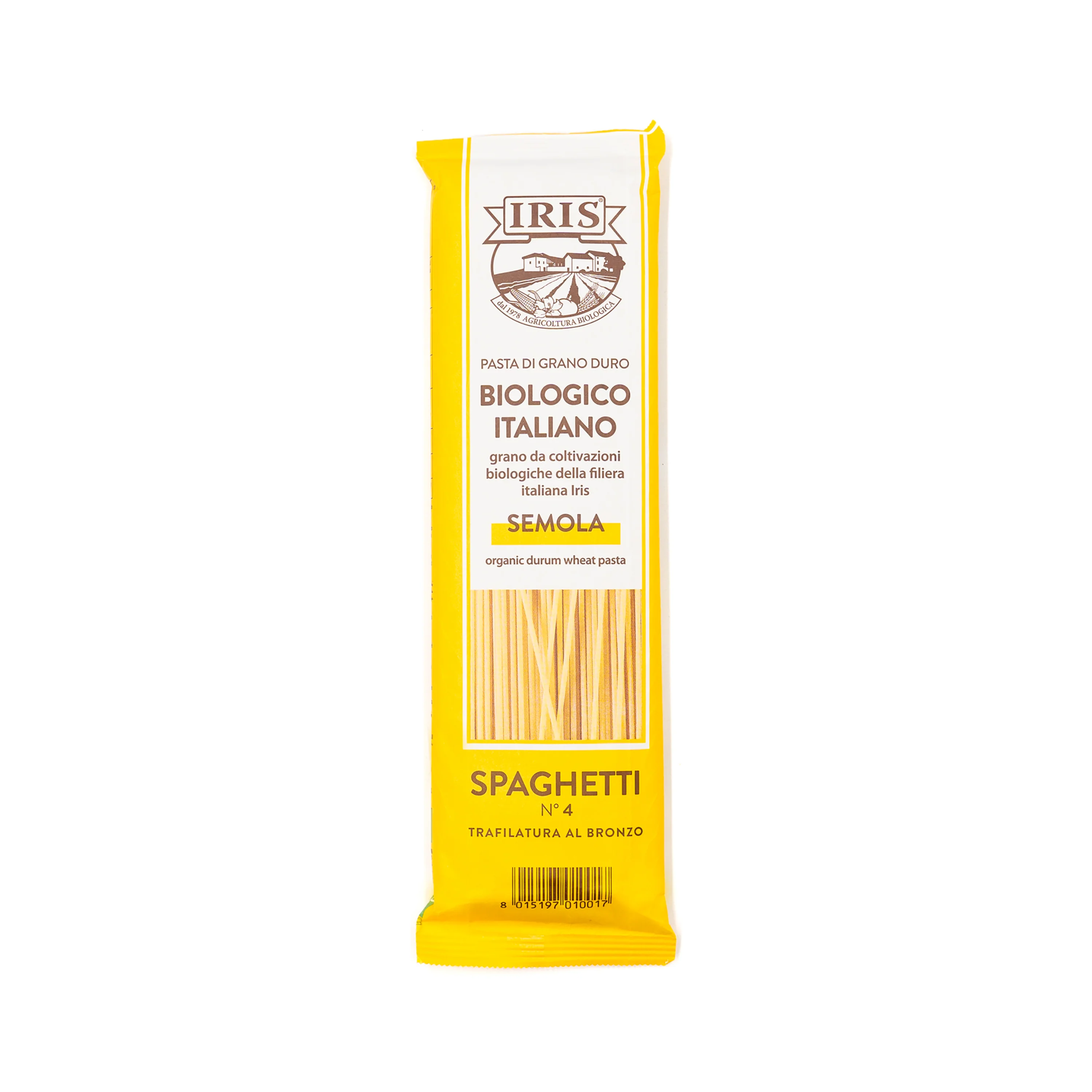 Těstoviny špagety semolina 500 g BIO   IRIS