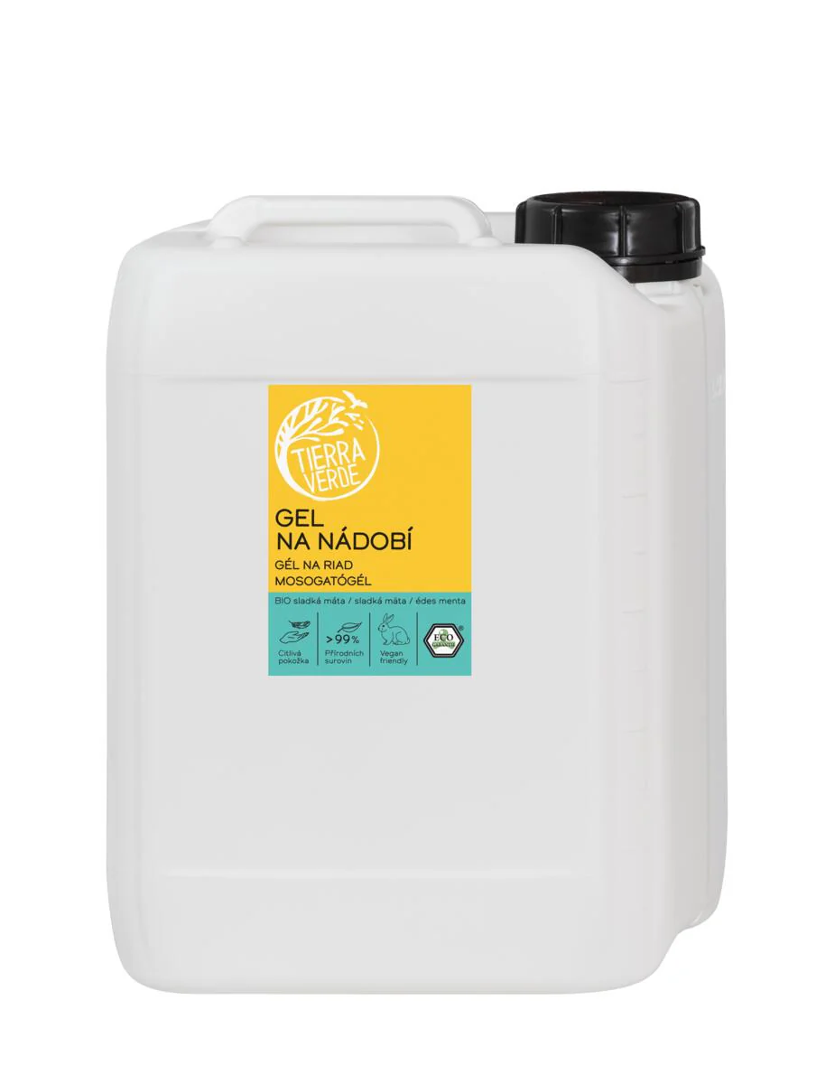 Tierra Verde Gel na nádobí - BIO sladká máta - Image 3