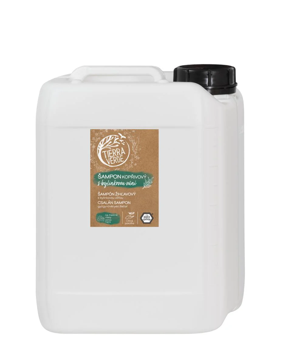 Tierra Verde Šampon kopřivový s bylinkovou vůní - pošk. obal - Image 4