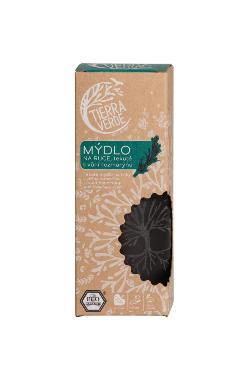 Tierra Verde Tekuté mýdlo na ruce – rozmarýnové (230 ml)