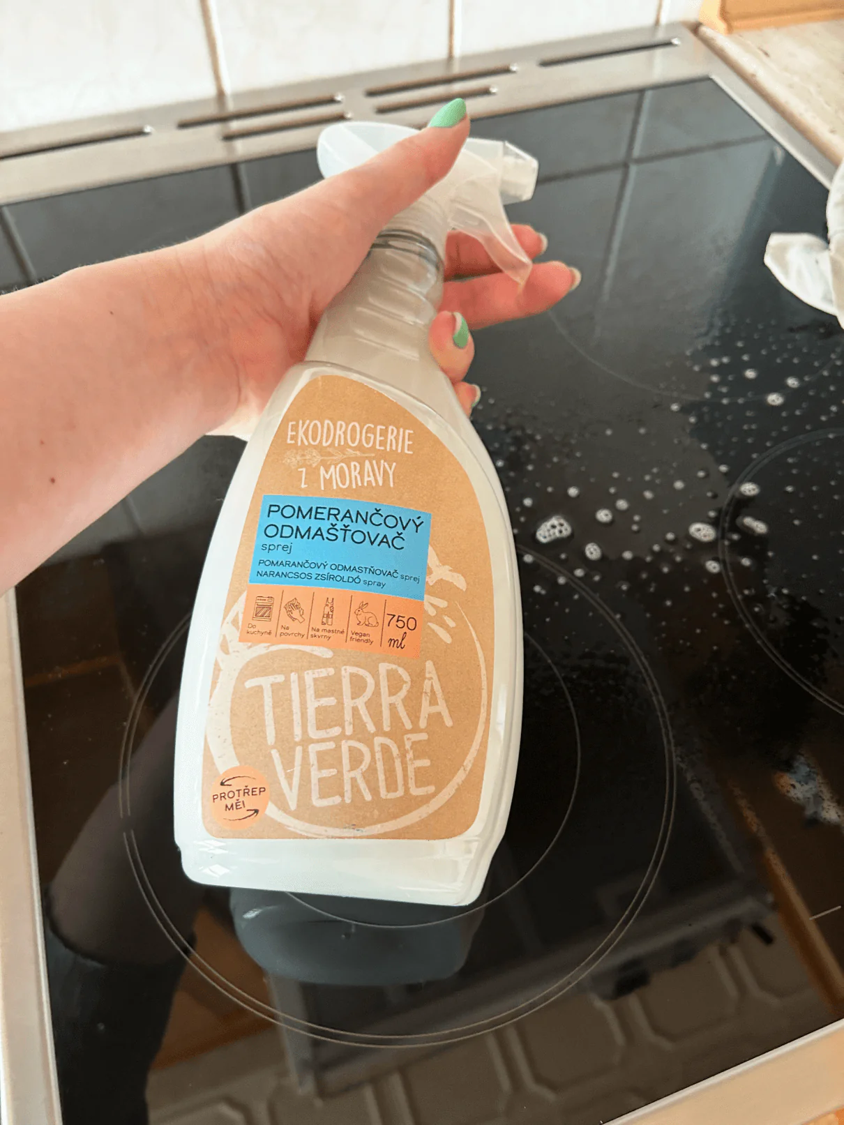 Tierra Verde Pomerančový odmašťovač (sprej 750 ml) - Image 2