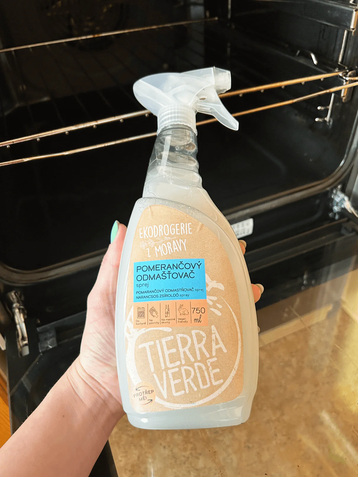 Tierra Verde Pomerančový odmašťovač (sprej 750 ml) - Image 5