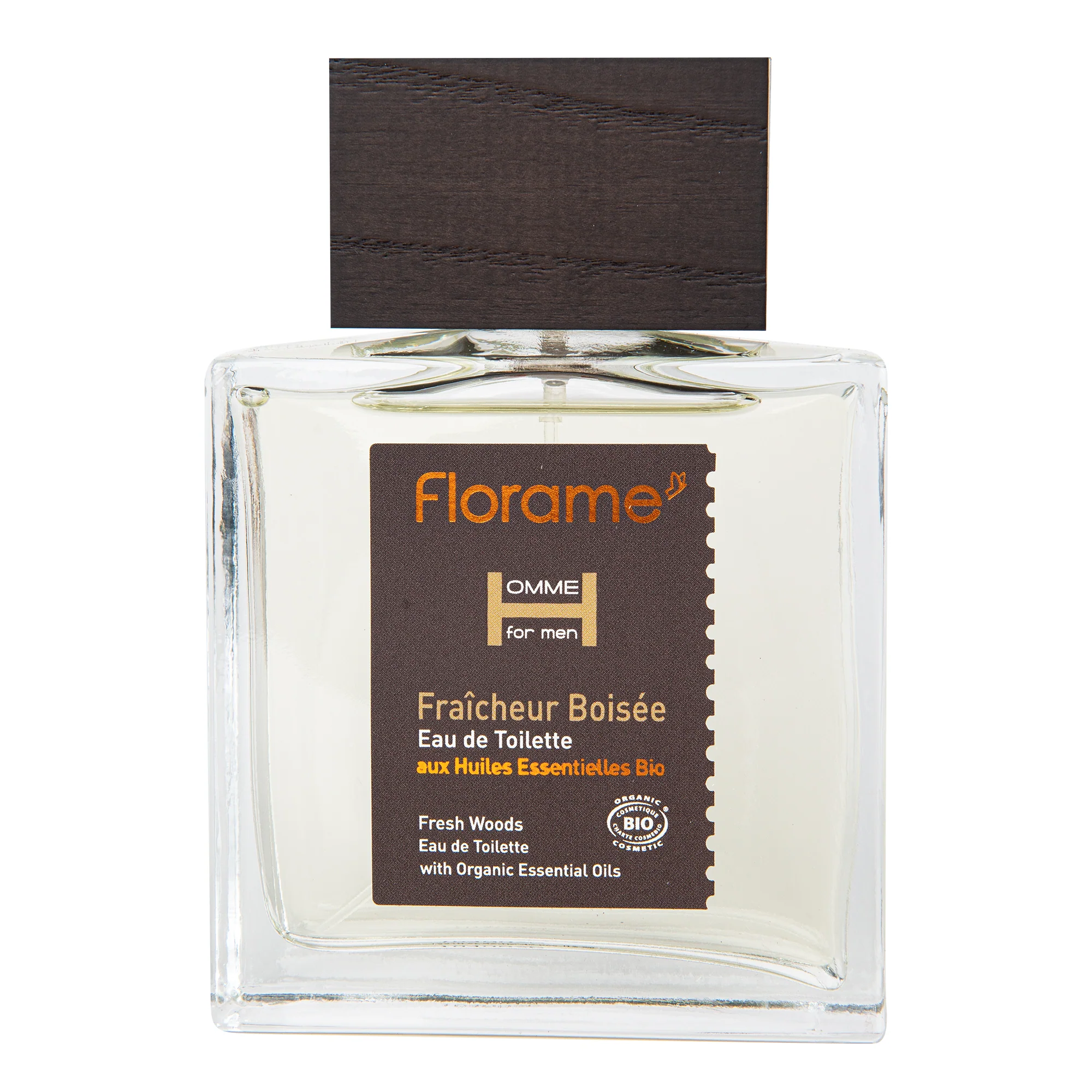 Toaletní voda HOMME Fresh Woods 100 ml BIO   FLORAME - Image 3